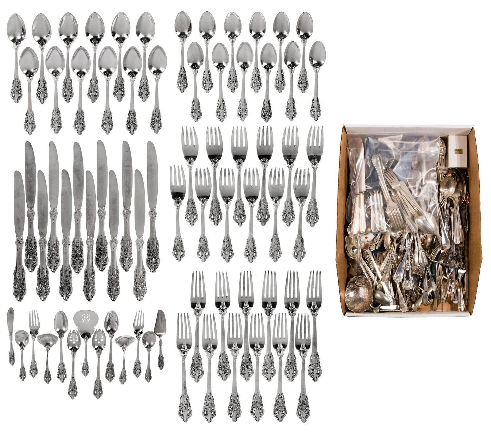 Silverplate Flatware Assortment (1 of 8)
