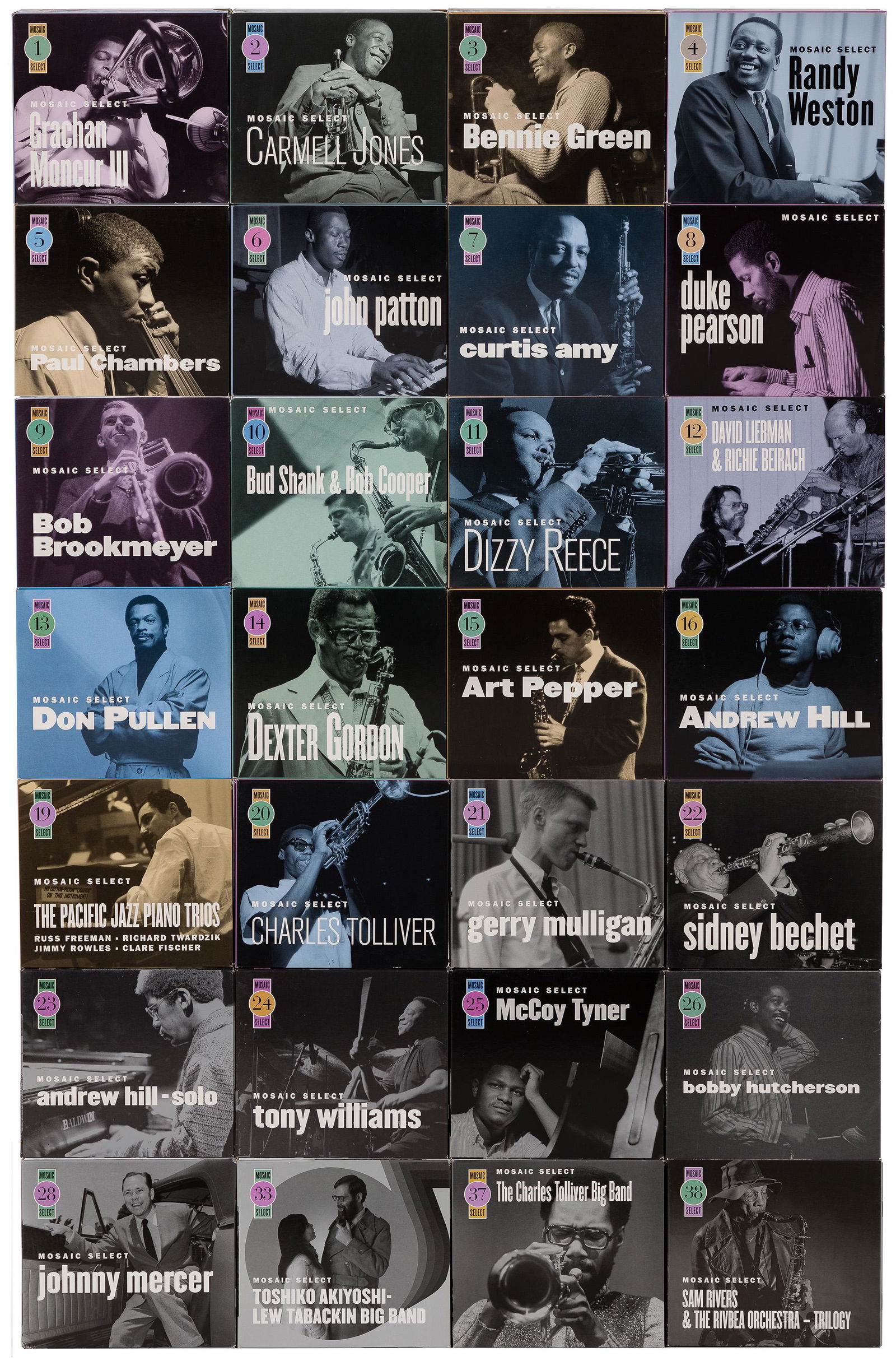Mosaic Select Jazz Partial Set (1 of 4)
