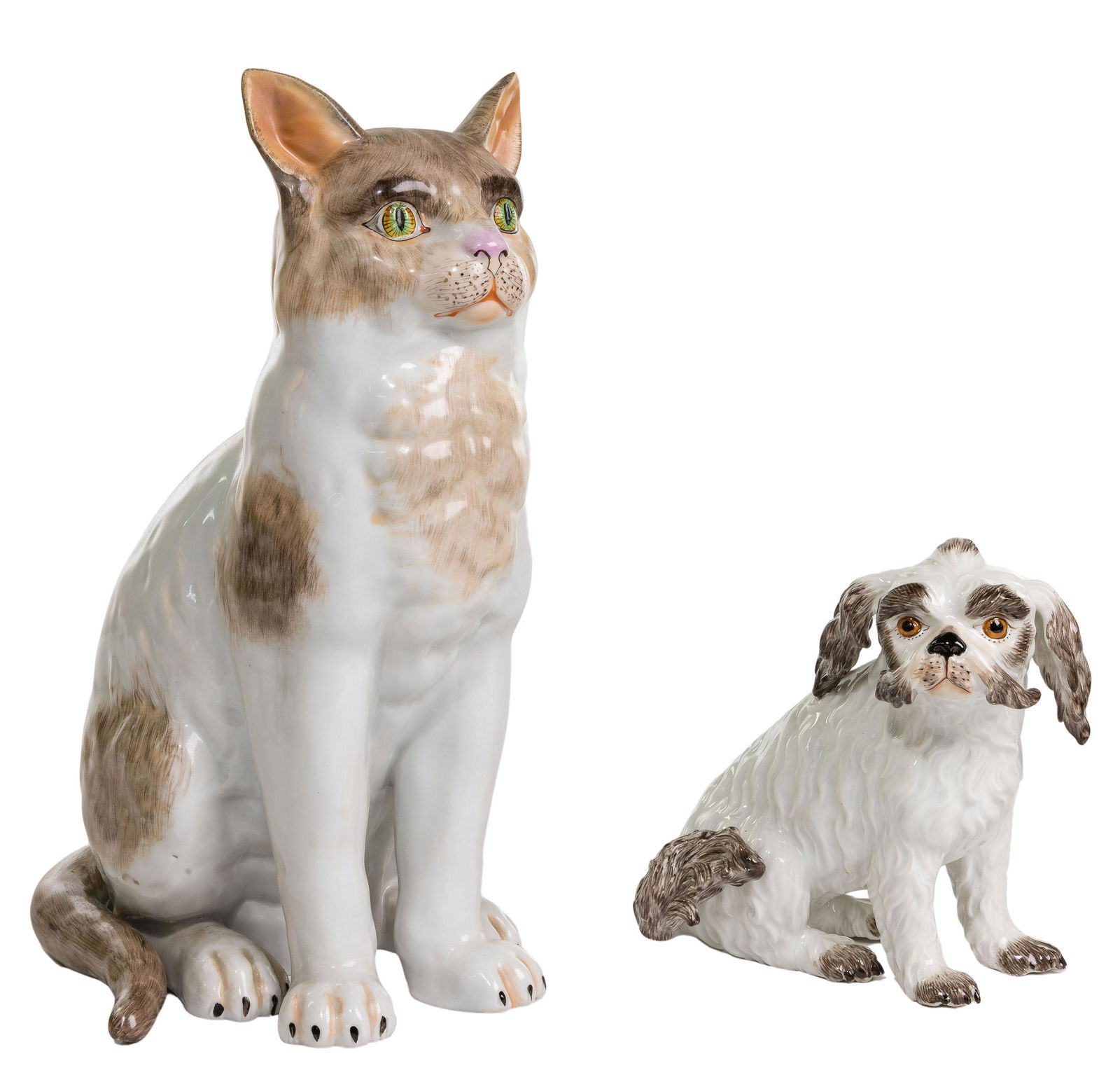 Meissen Dog Figurine (1 of 4)