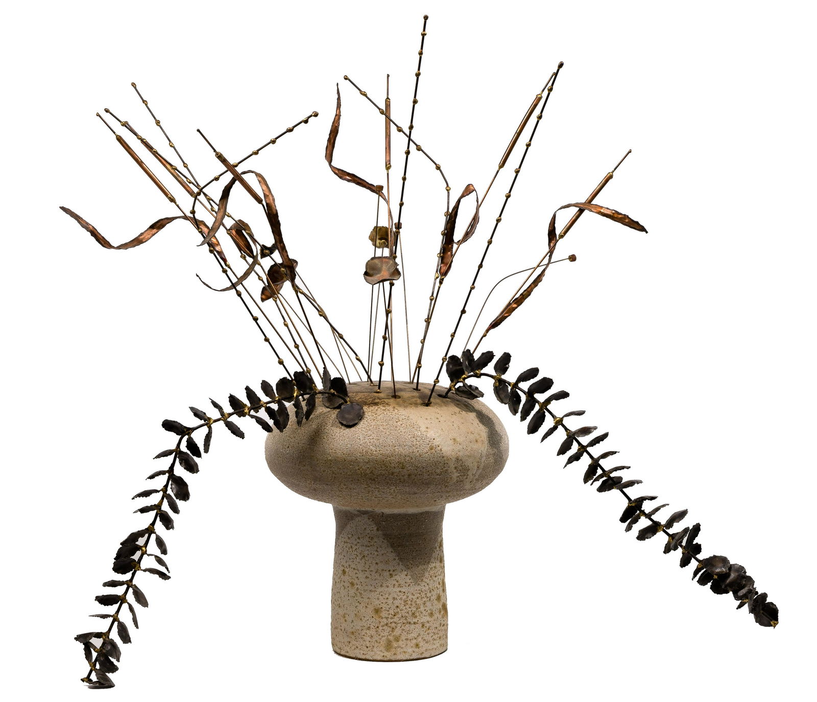 Ceramic and Copper Decorative Object (1 of 1)