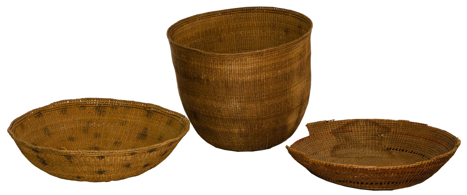 Havasupai Apache and Yonamami Baskets (1 of 1)