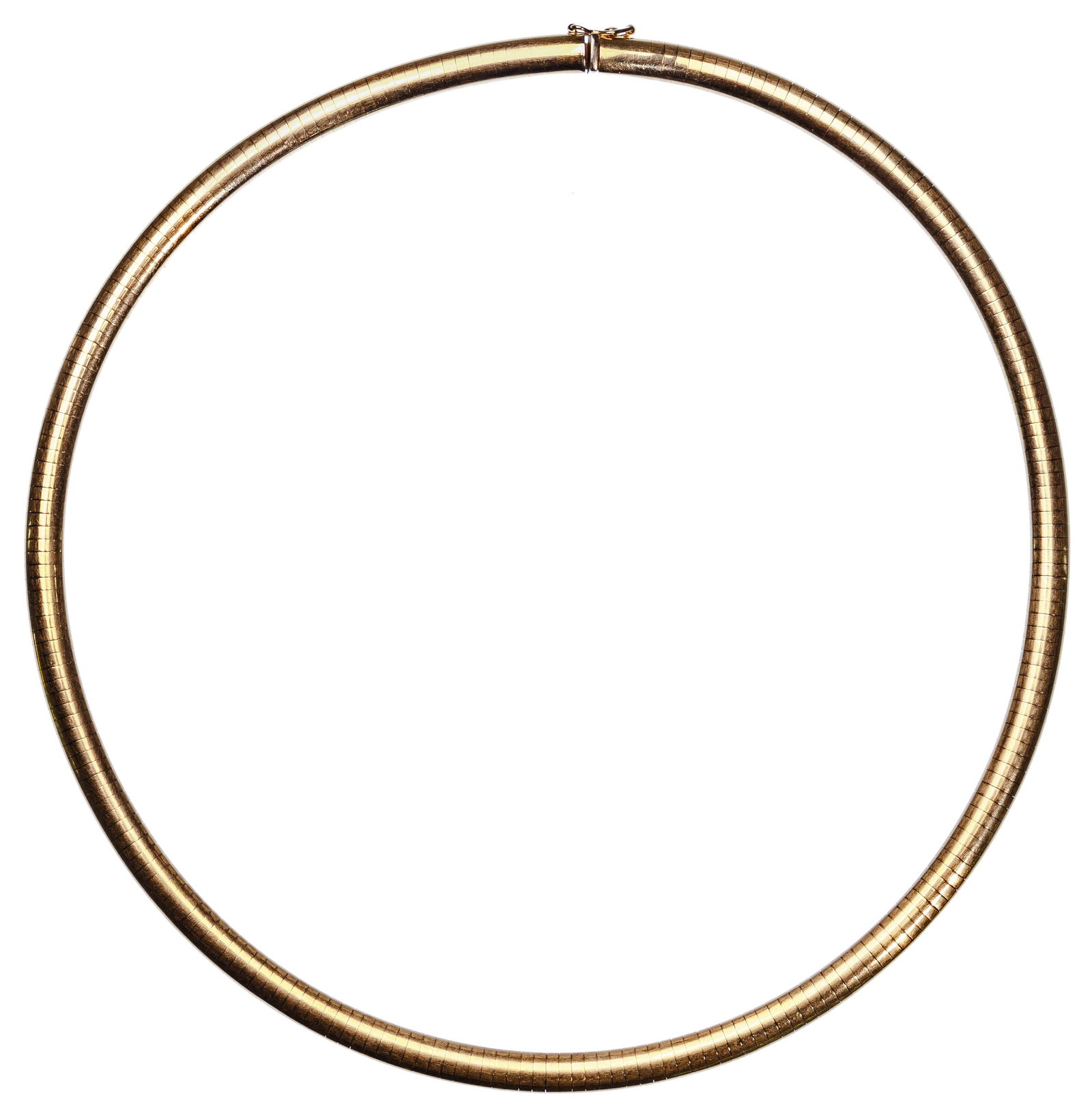 14k Yellow Gold Omega Necklace (1 of 2)