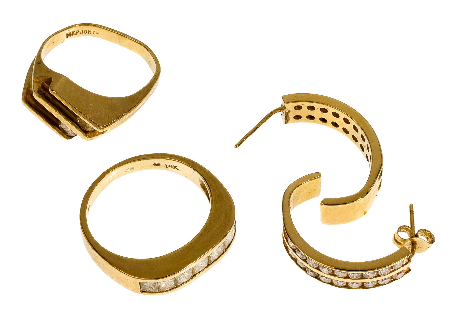 14k Gold and Diamond Jewelry Assortment (1 of 1)