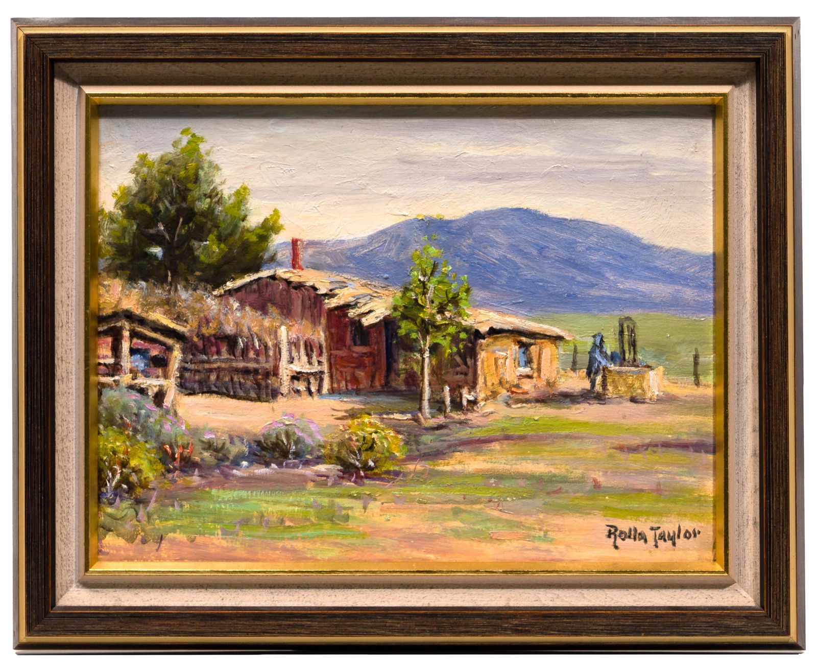 Rolla Taylor (American, 1874-1970) Oil on Panel (1 of 4)