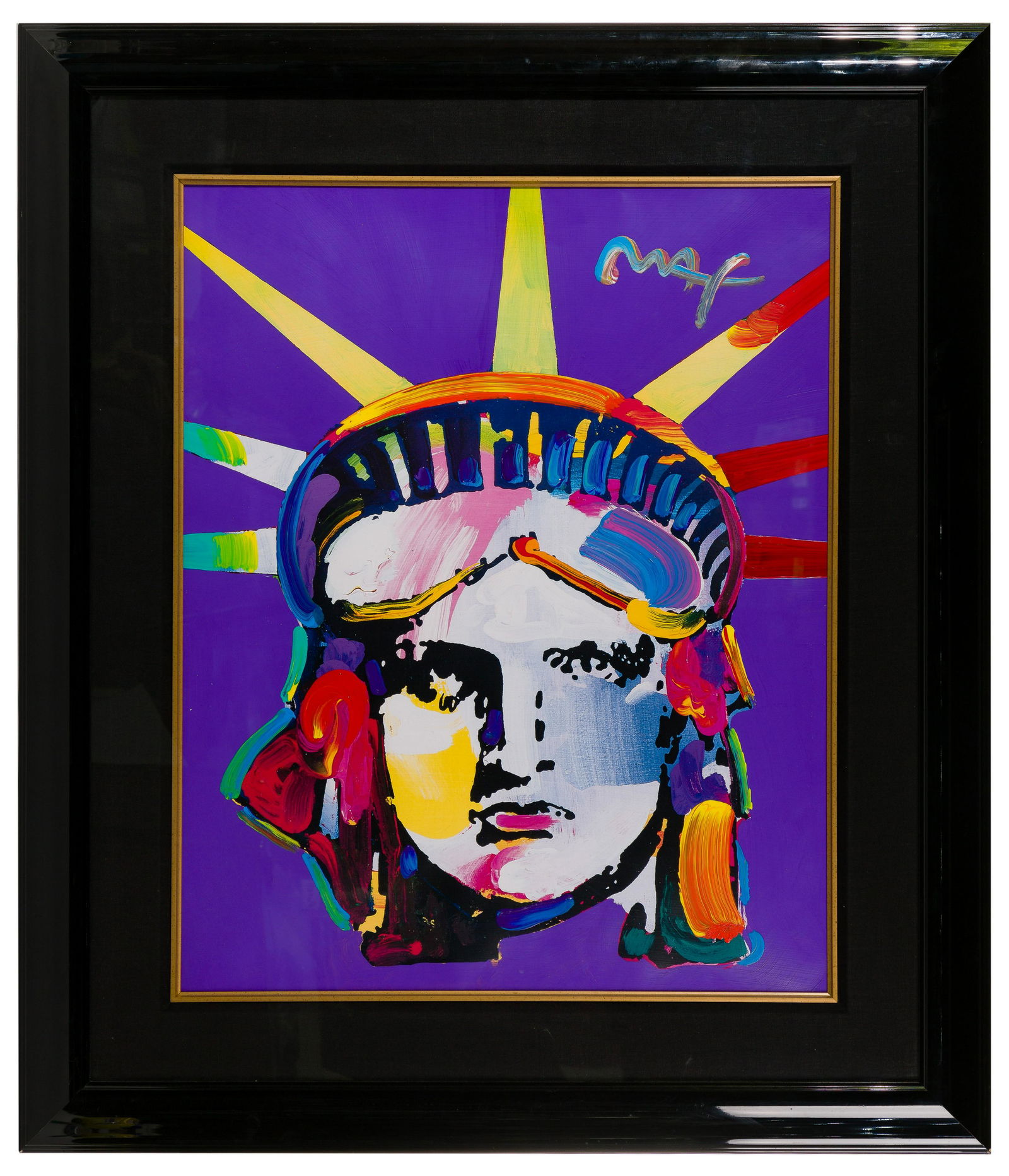 Peter Max (German / American, b.1937) 'Delta' Mixed Media (1 of 5)