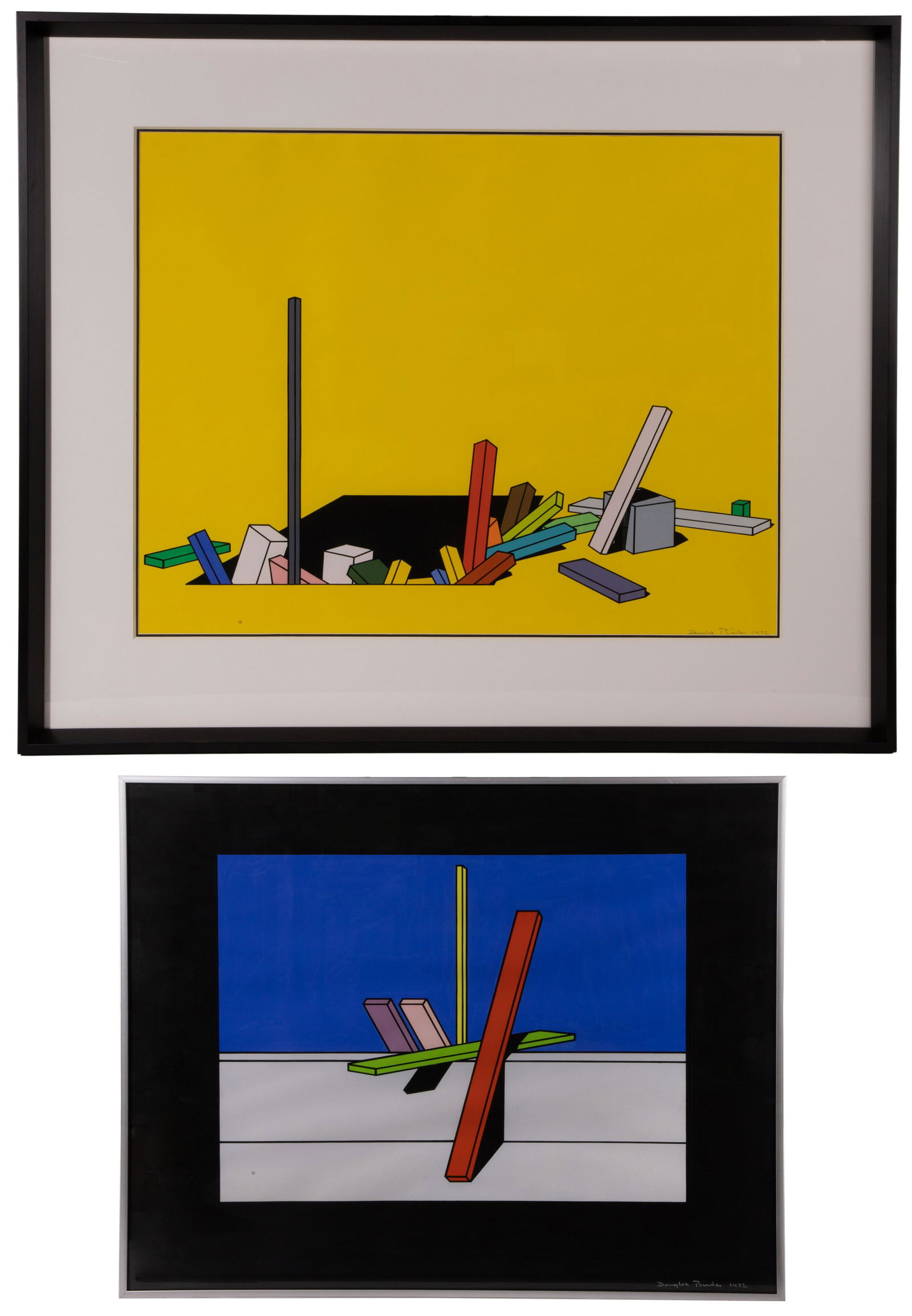 Douglas Binder (British, b.1941) Stencil Prints (1 of 5)