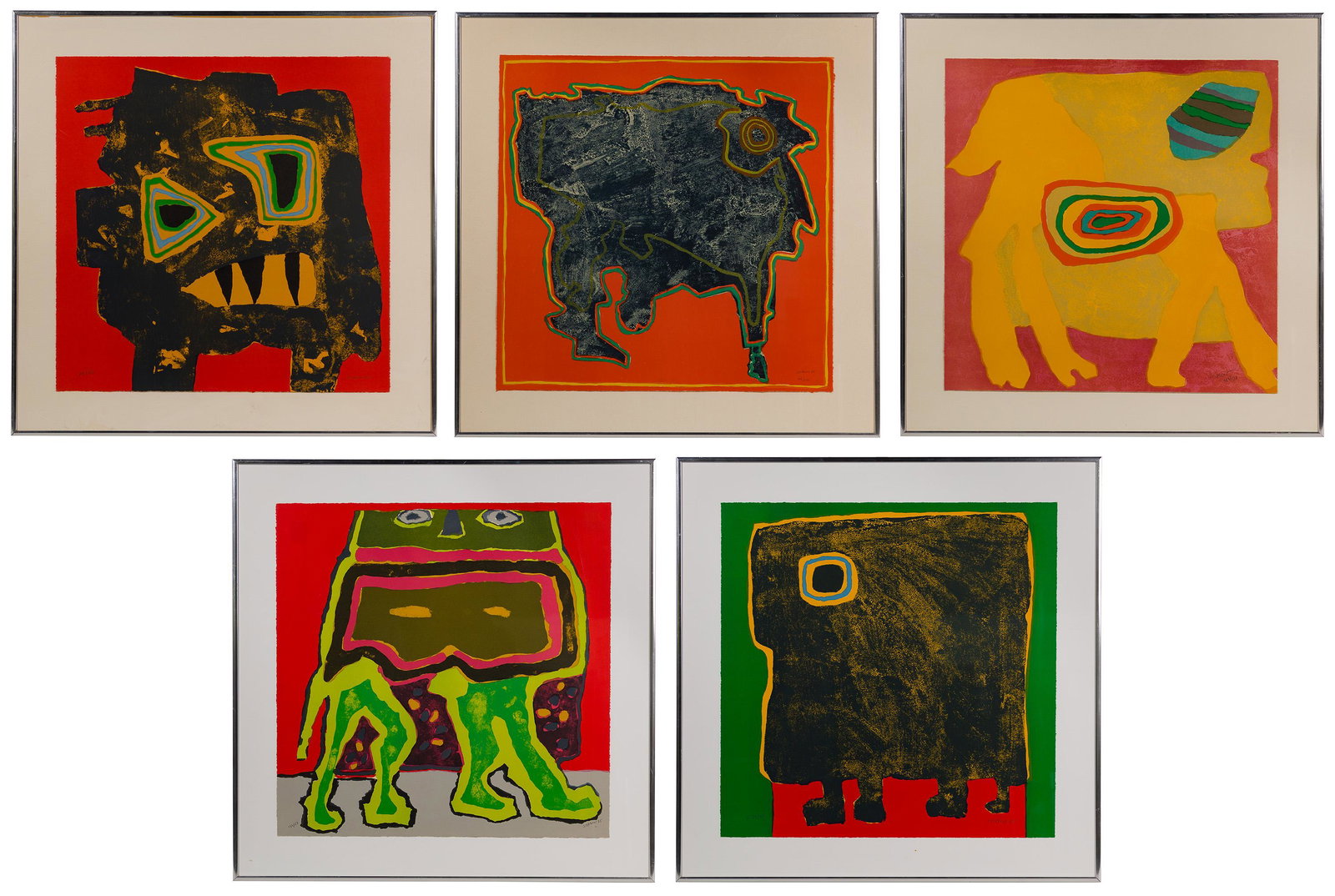 Jacques Soisson (French, 1928-2012) 'Animal Suite' Lithograph Collection (1 of 11)
