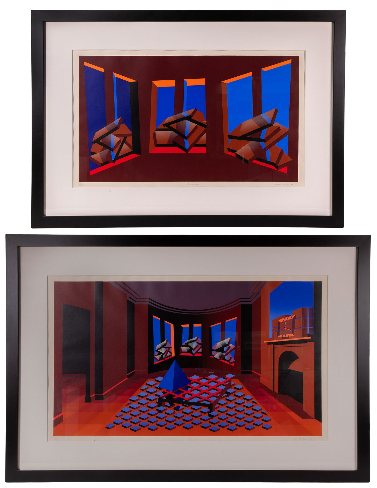 Michael Challenger (British, b.1939) Serigraphs (1 of 9)