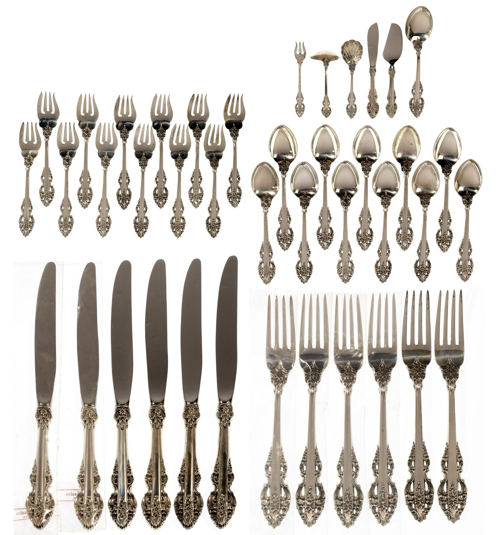 Reed & Barton "El Greco" Sterling Silver Flatware Service (1 of 7)