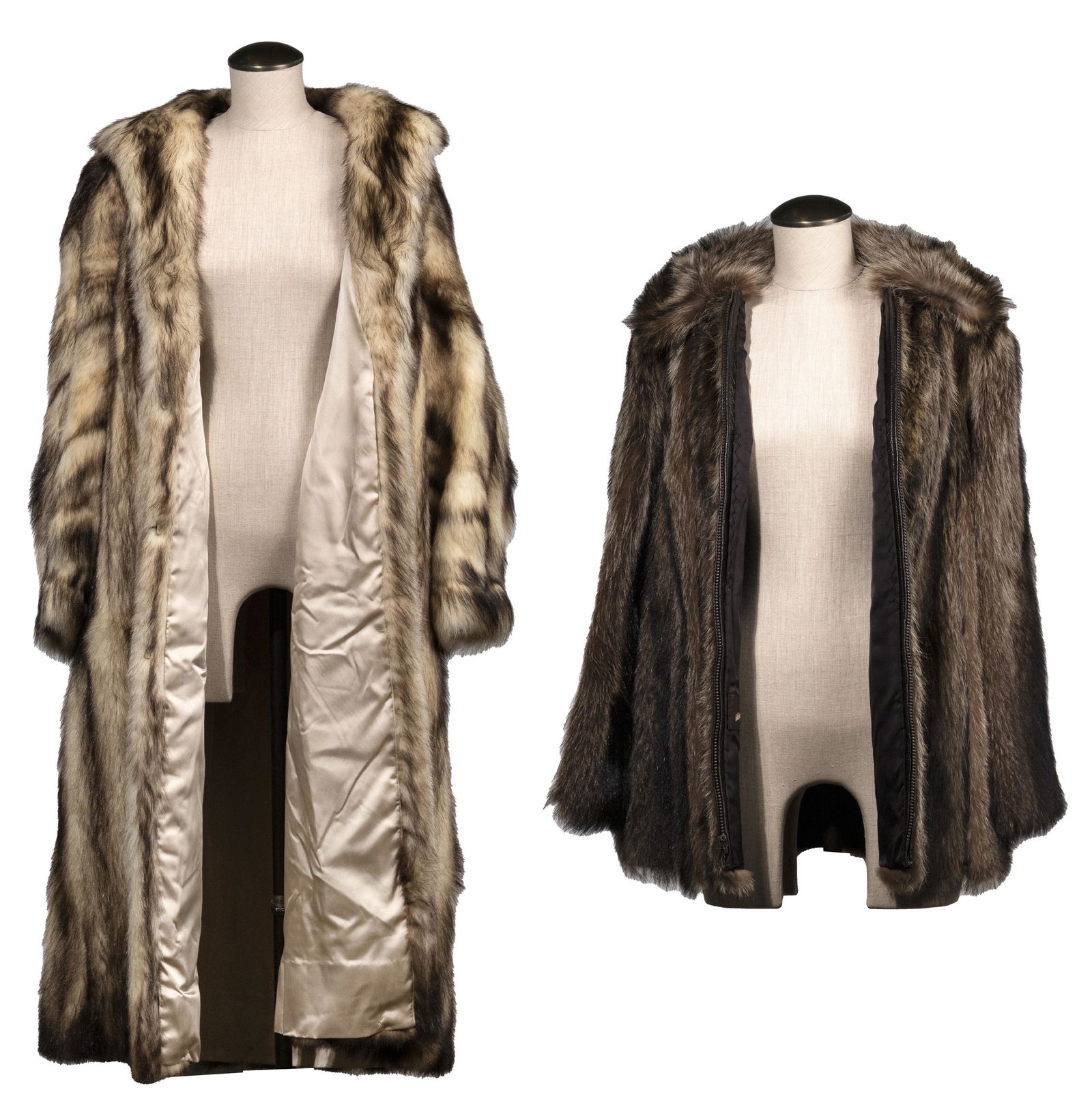 Fitch and Raccoon Fur Coats (1 of 7)
