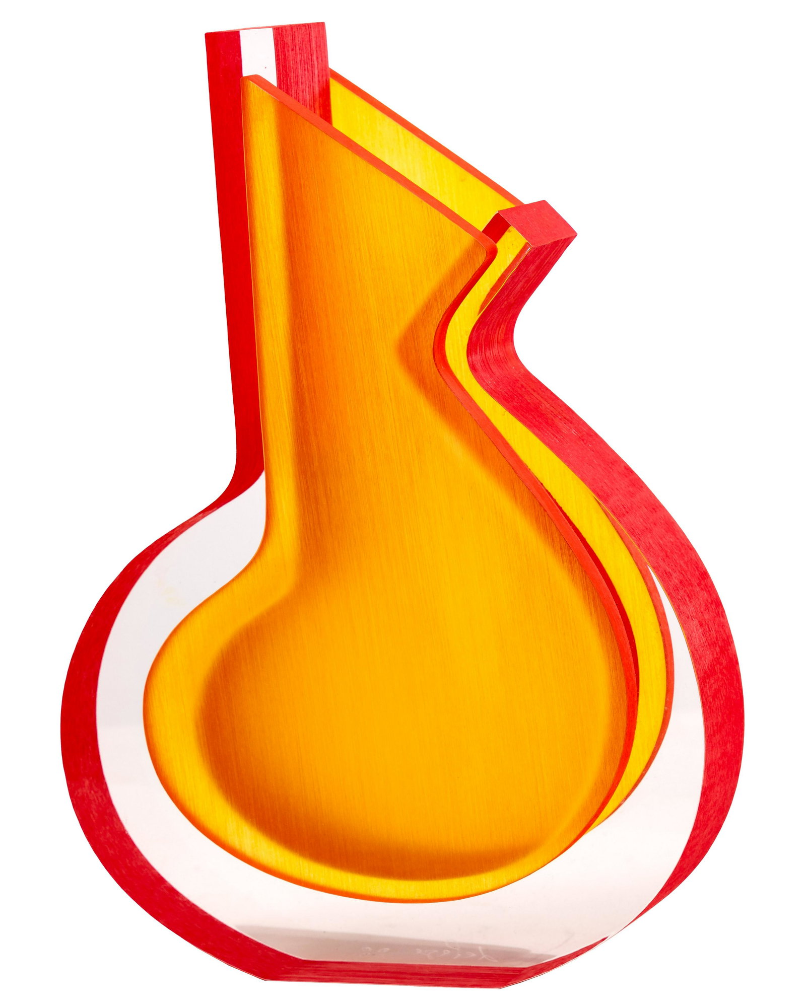 Cec Lepage (American, 20th Century) Lucite Vase (1 of 3)