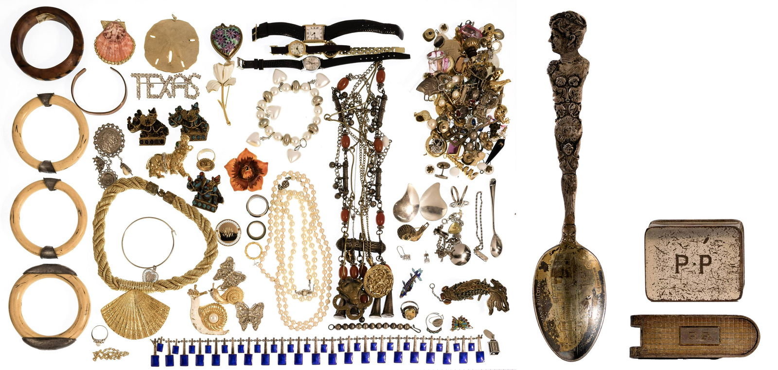 Gold, Silver and Costume Jewelry Assortment (1 of 6)