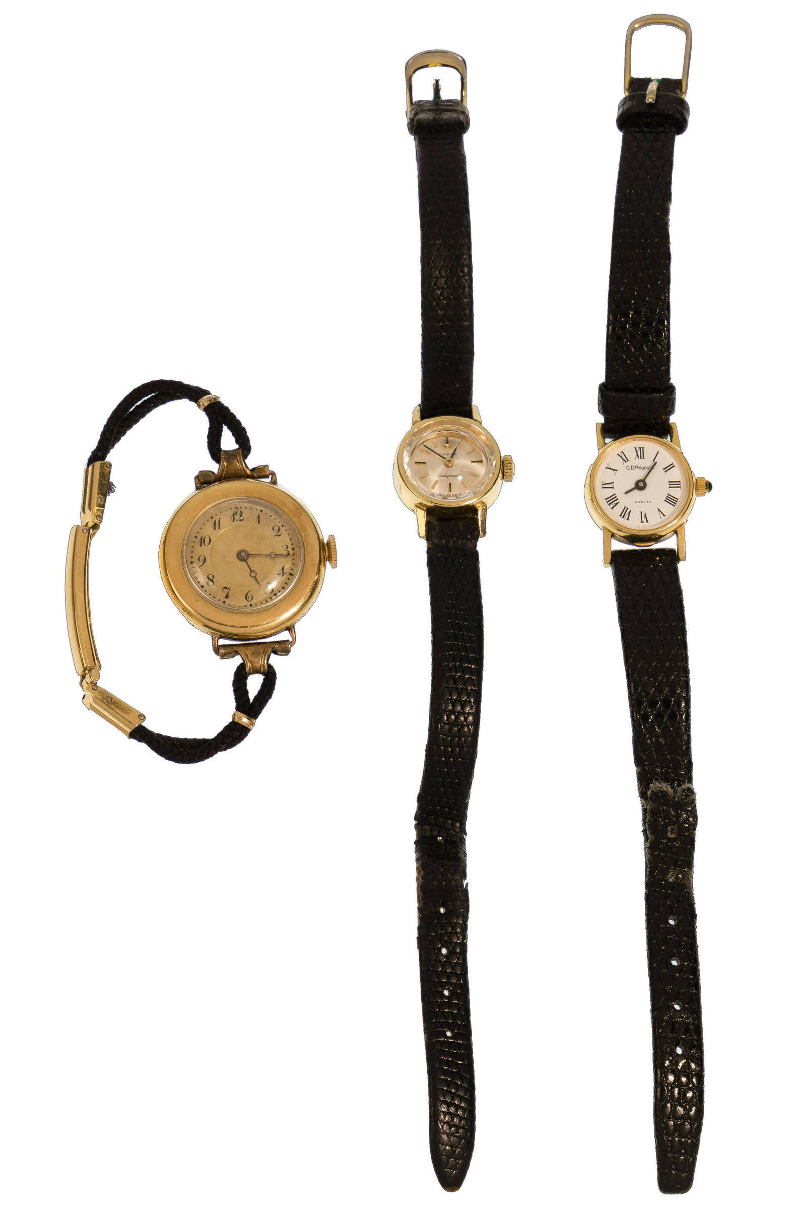 14k Yellow Gold Wristwatch Case Assortment (1 of 2)