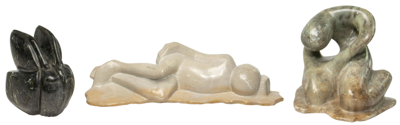 Carved Stone Sculpture Assortment (1 of 5)