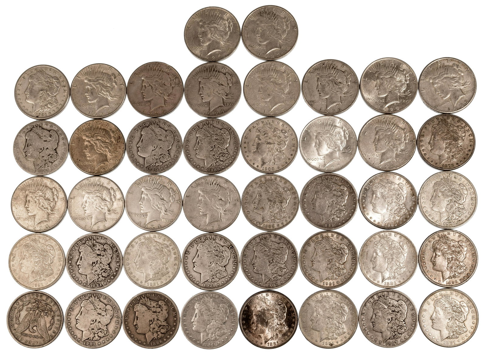 Morgan and Peace $1 Coin Assortment (1 of 2)