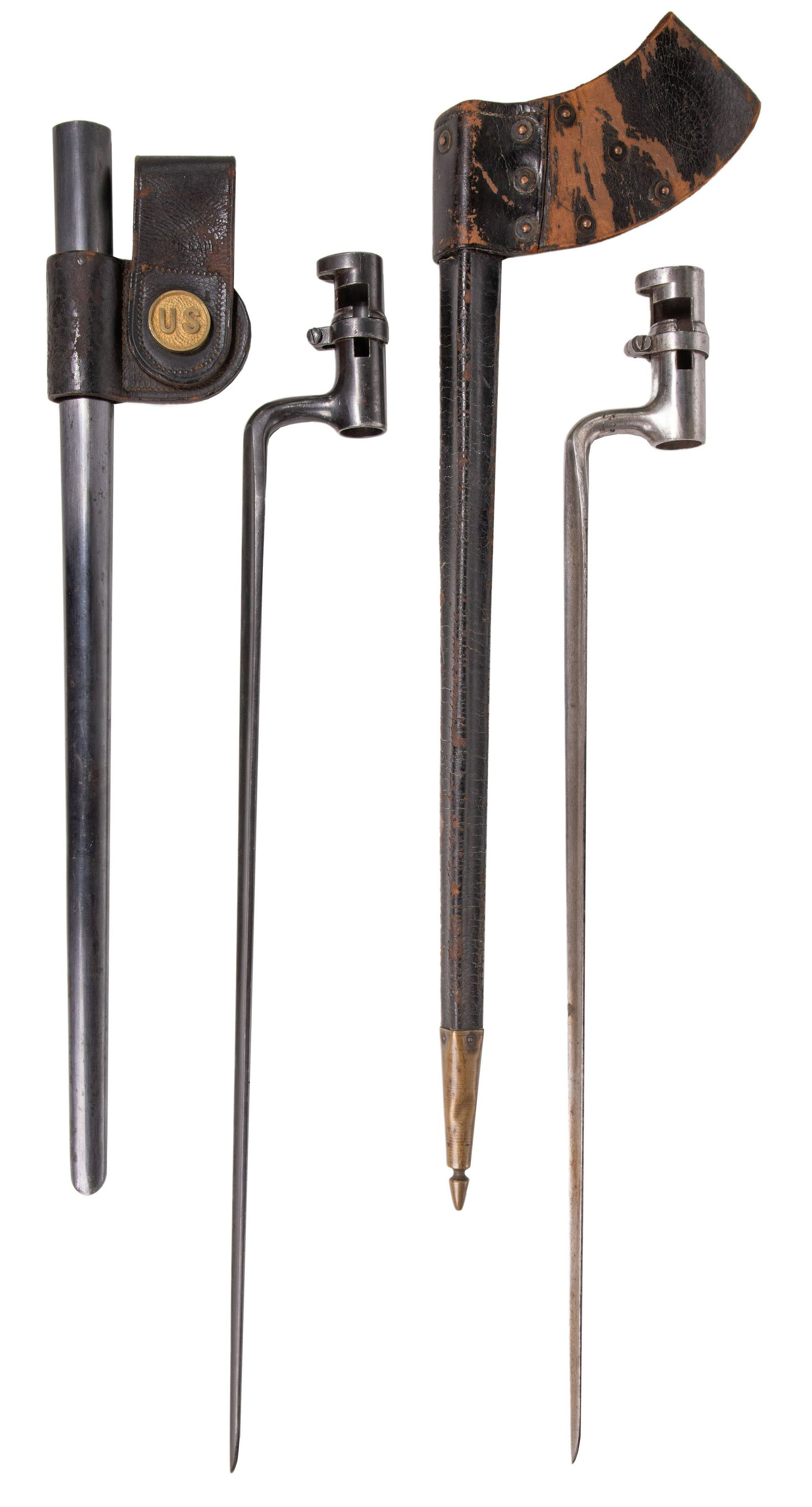 U.S. Civil War Socket Bayonets and Sheaths (1 of 5)