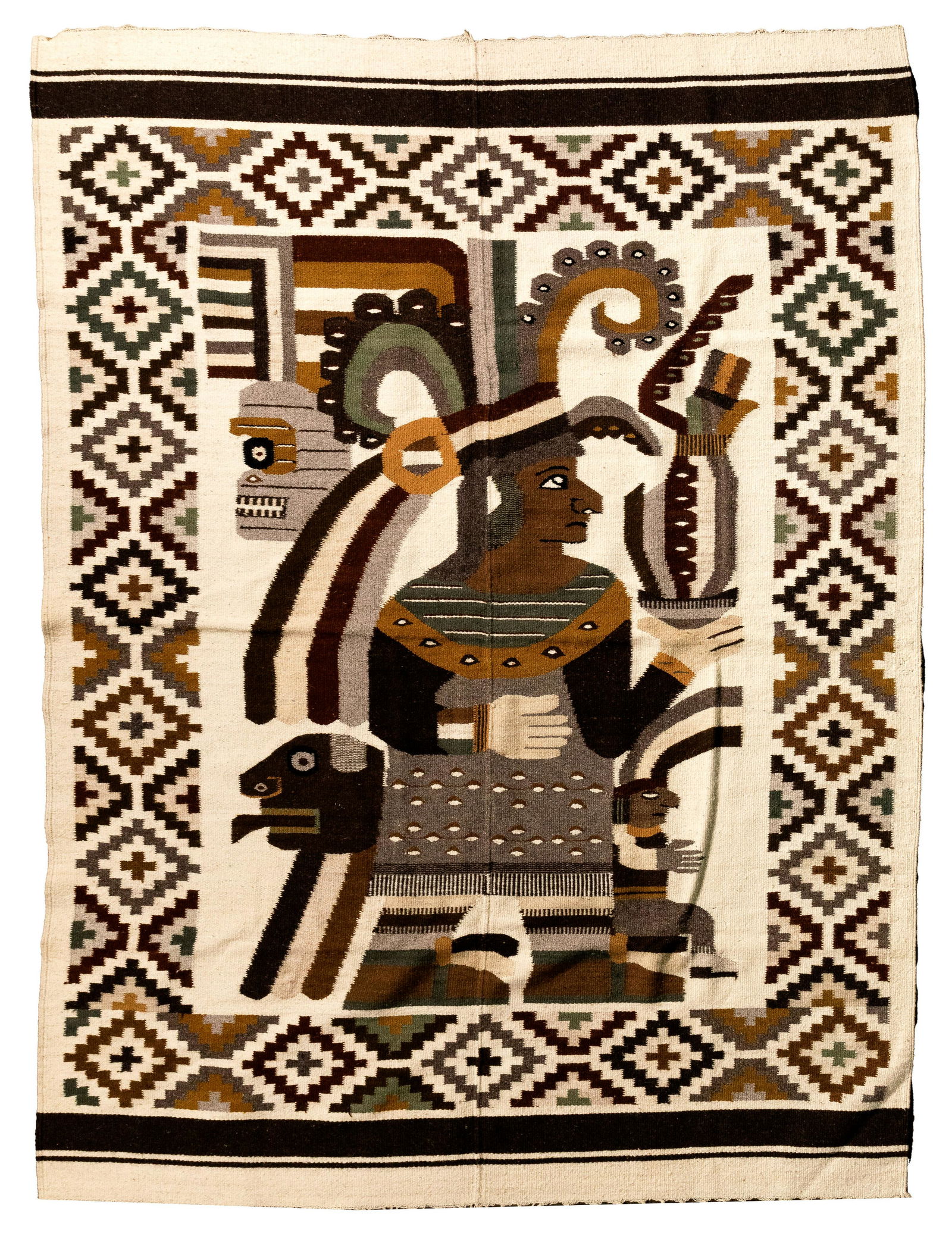 Mexican Zapotec Figural Weaving (1 of 2)
