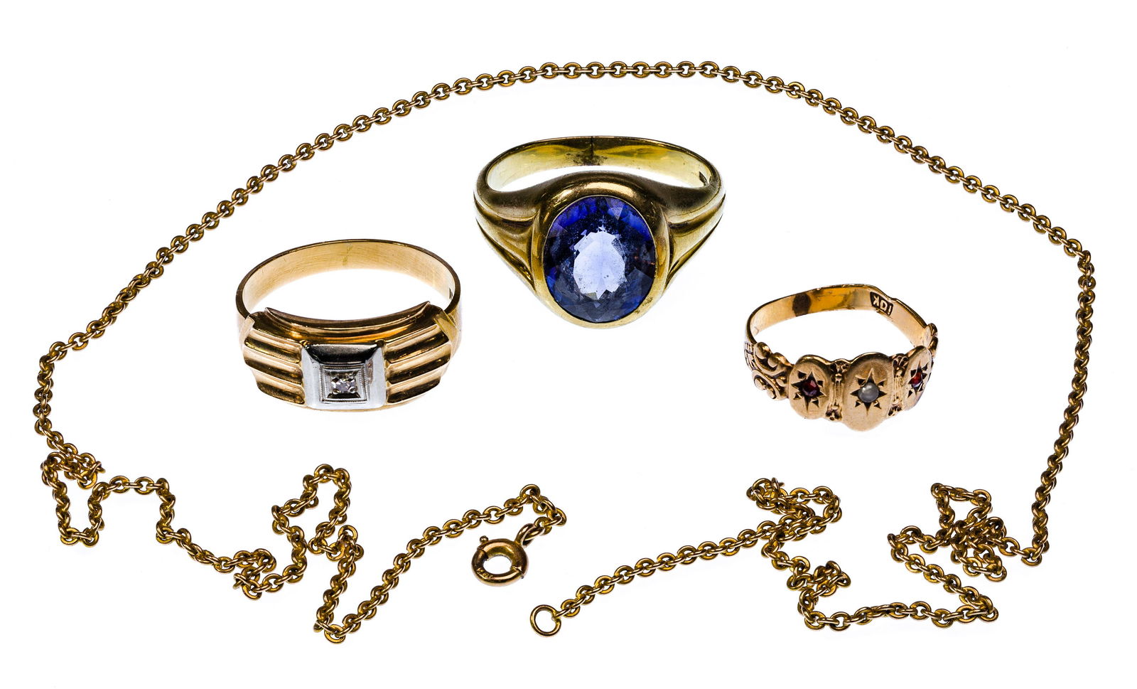 10k Yellow Gold Jewelry Assortment (1 of 1)