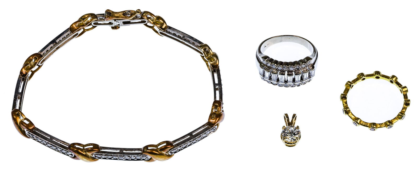 Gold and Diamond Jewelry Assortment (1 of 1)
