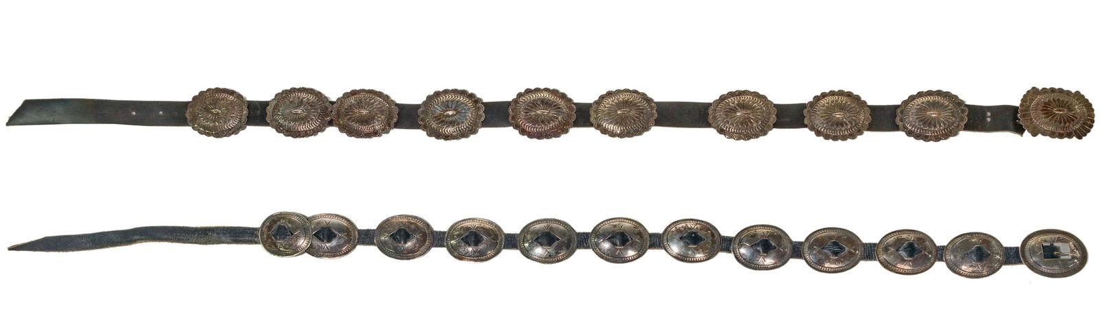 Sterling Silver Conchos Belts (1 of 2)