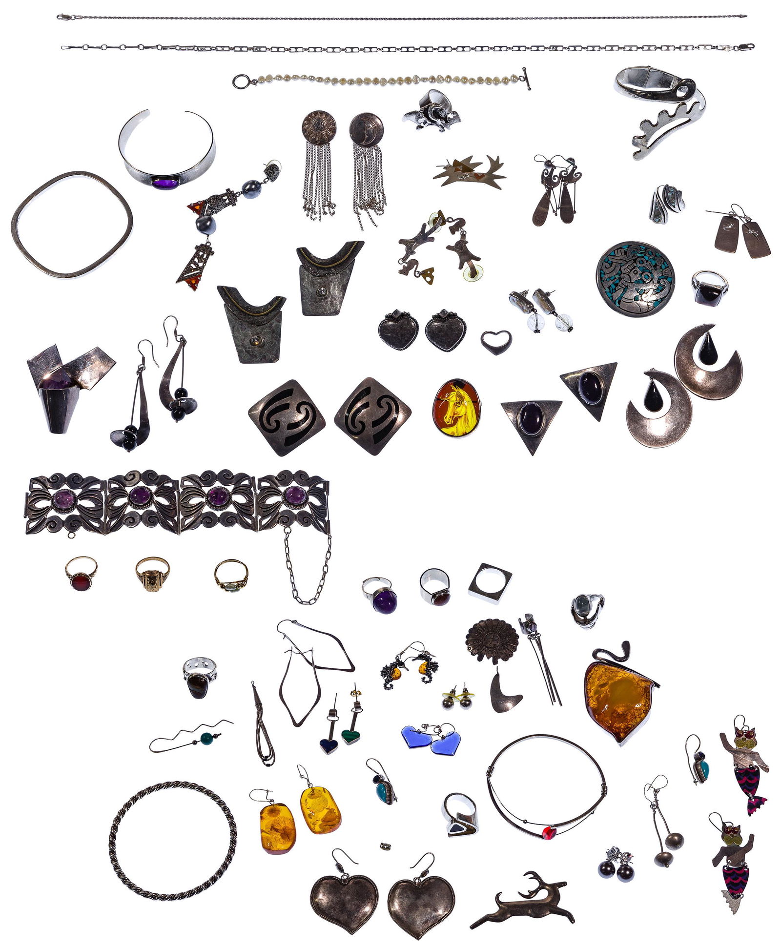 10k Gold and Sterling Silver Jewelry Assortment (1 of 4)