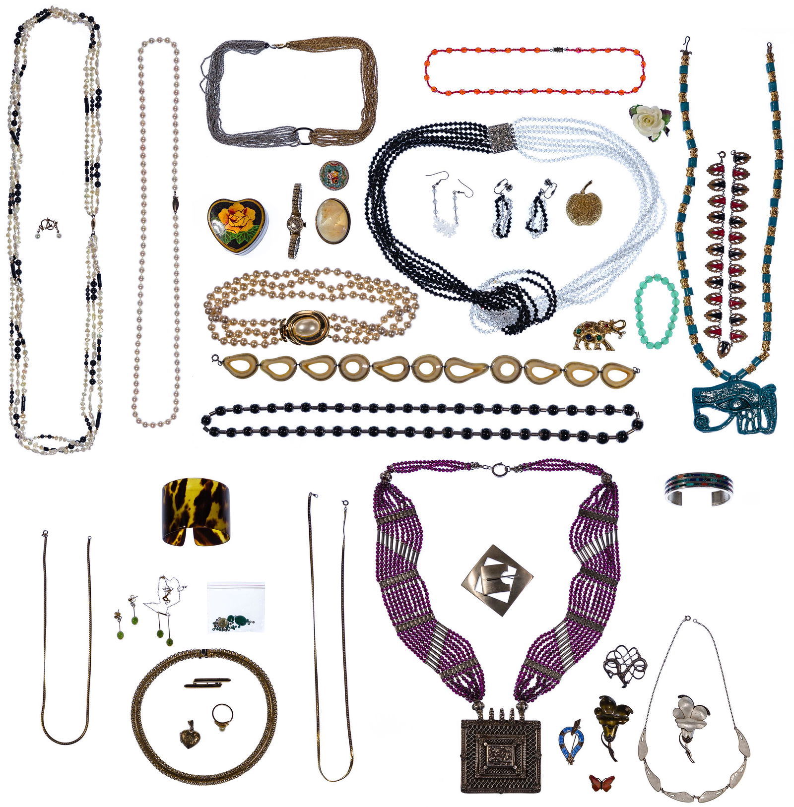 14k Gold and Sterling Silver Jewelry Assortment (1 of 5)
