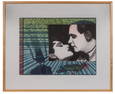 Ed Paschke (American, 1939-2004) 'In America' Etching and Aquatint