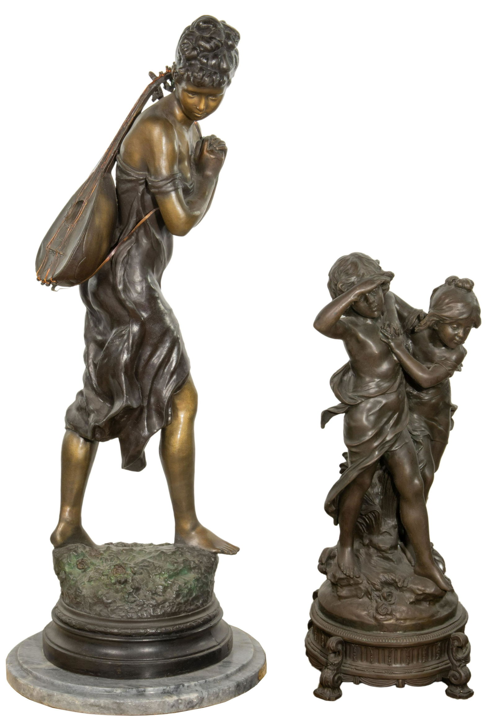 (After) Auguste Moreau (French, 1834-1917) Bronze Sculptures (1 of 11)