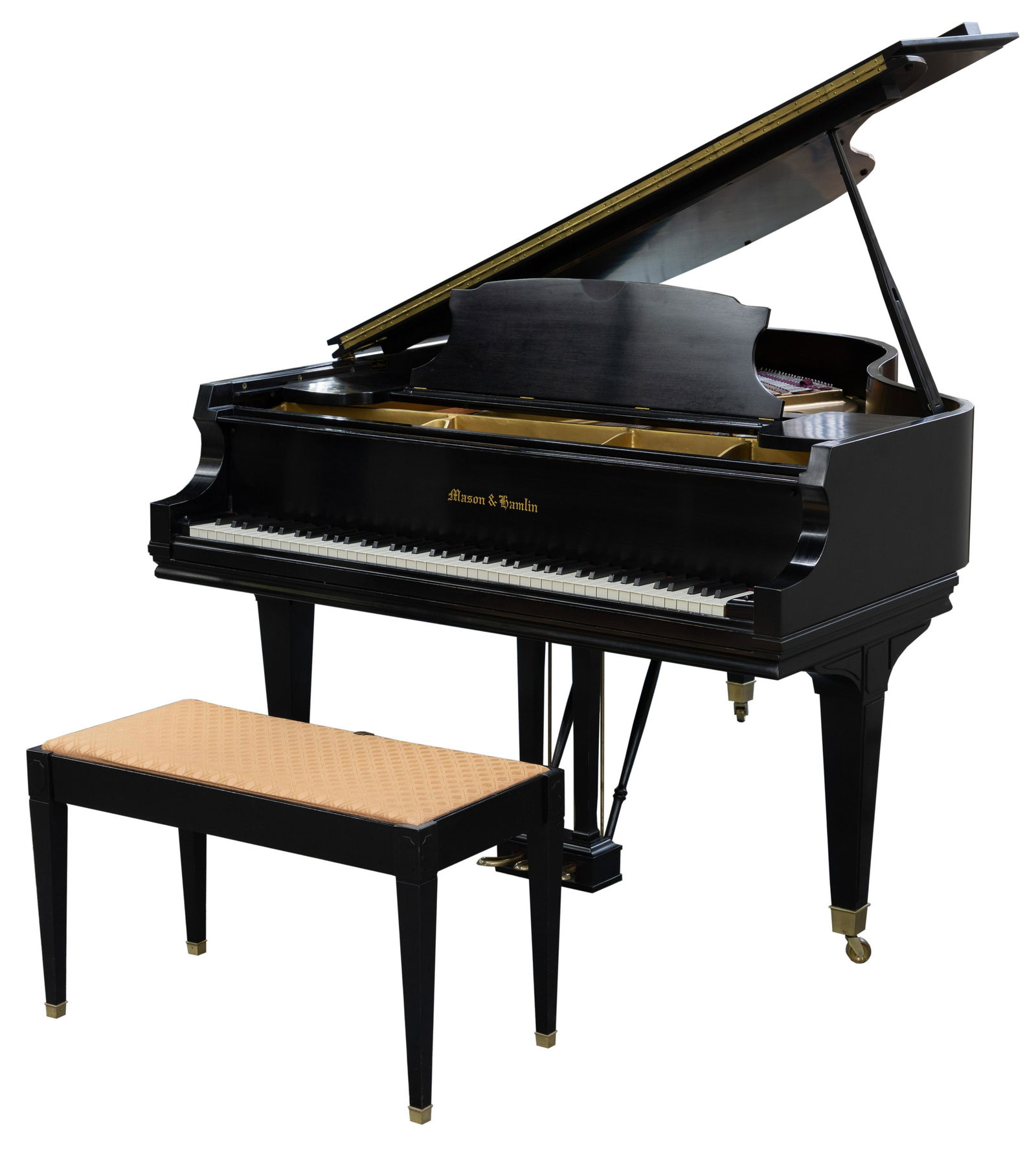 Mason & Hamlin Baby Grand Piano and Bench (1 of 12)