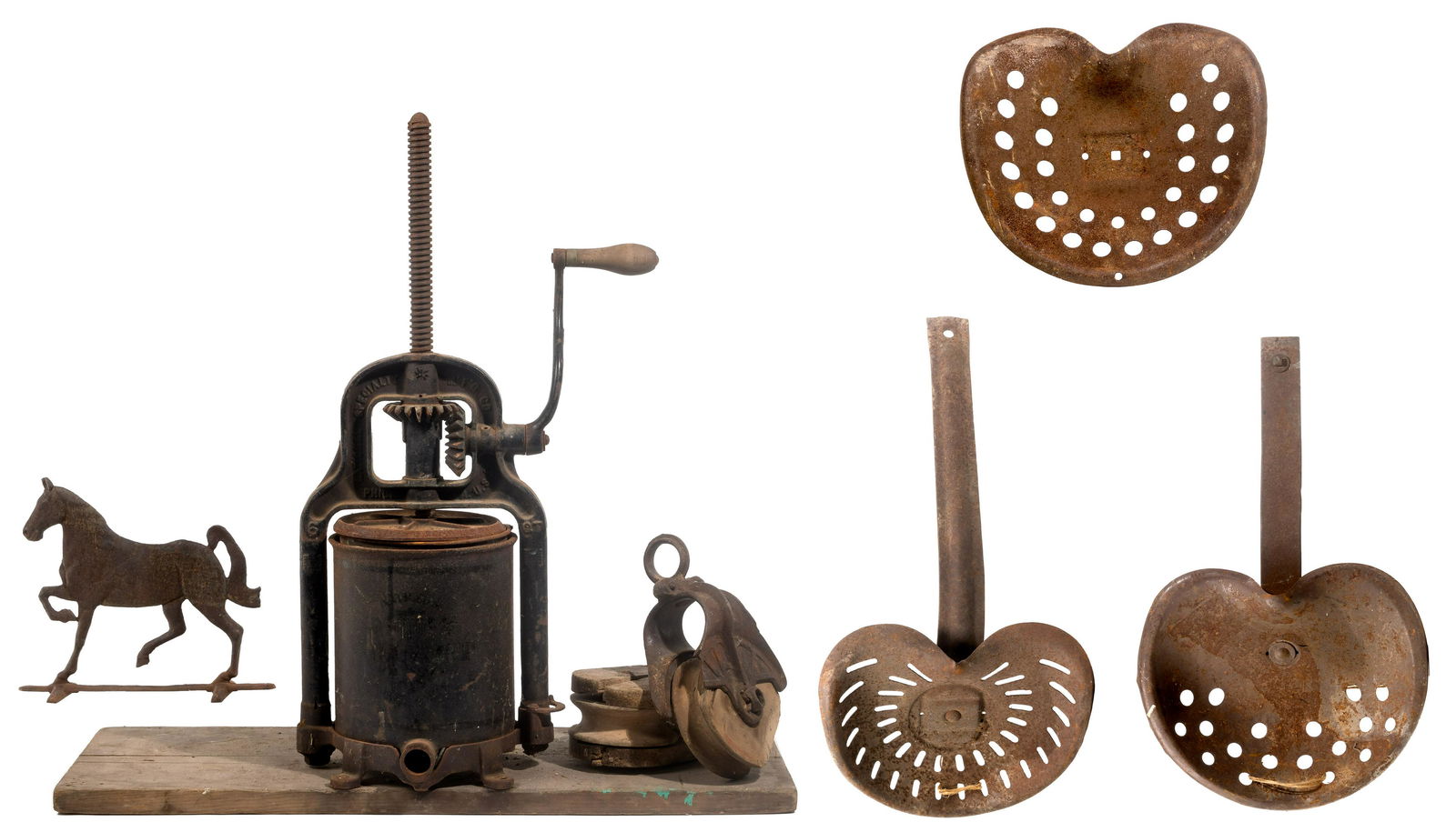 Cast Iron Tractor Seat Assortment (1 of 5)