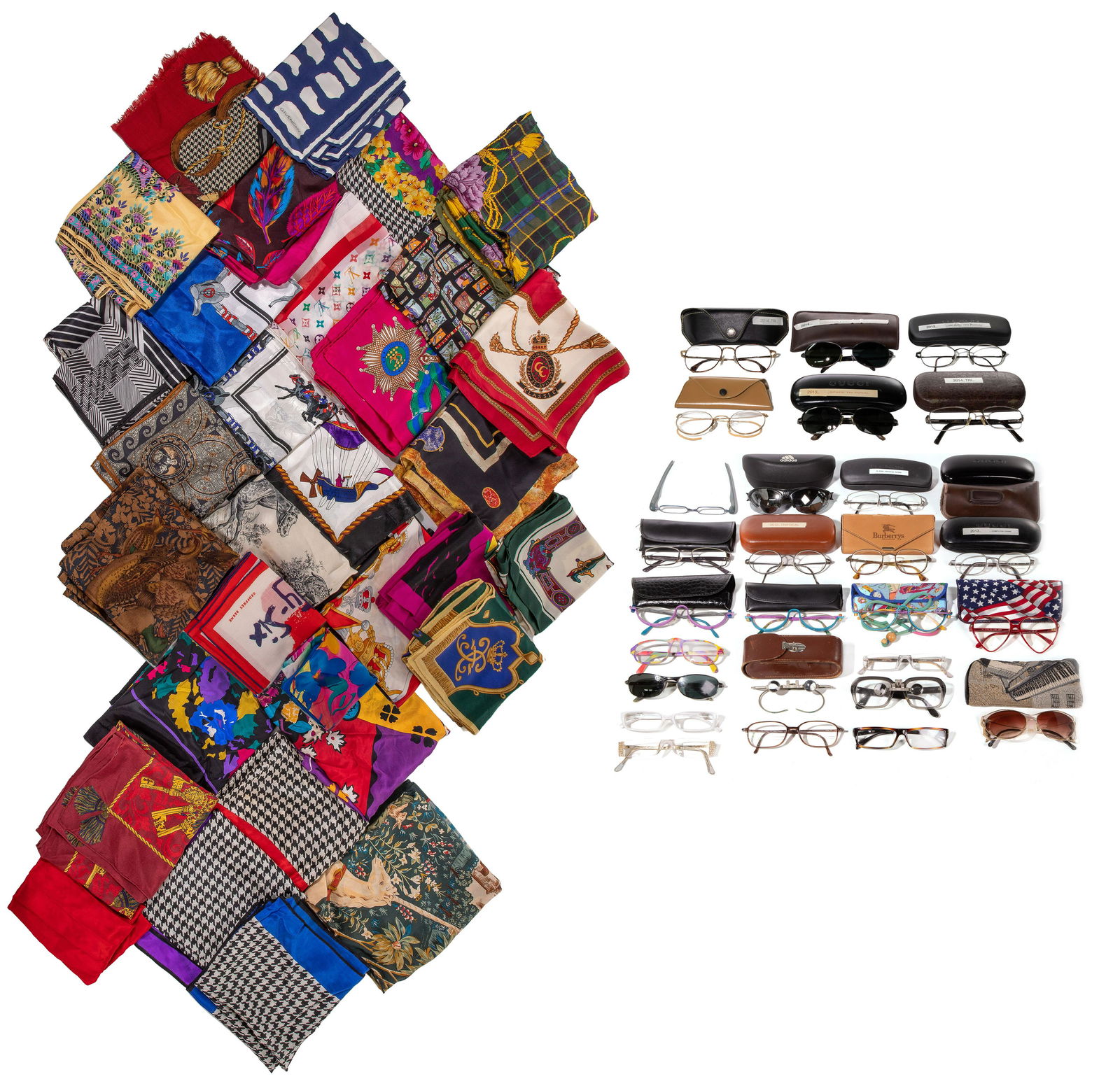 Designer Scarf and Glasses Assortment (1 of 4)
