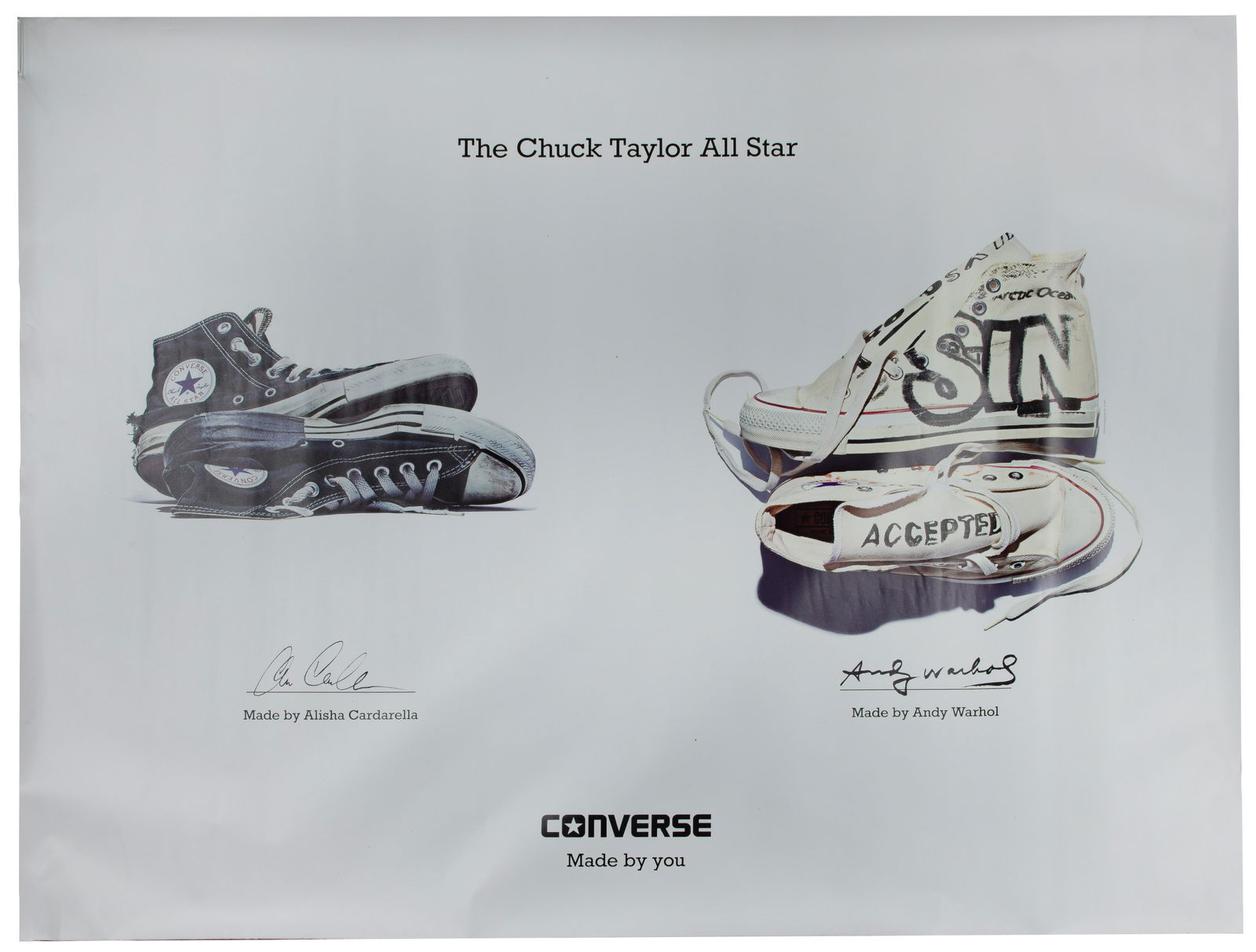 Converse Chuck Taylor / Andy Warhol Poster (1 of 6)