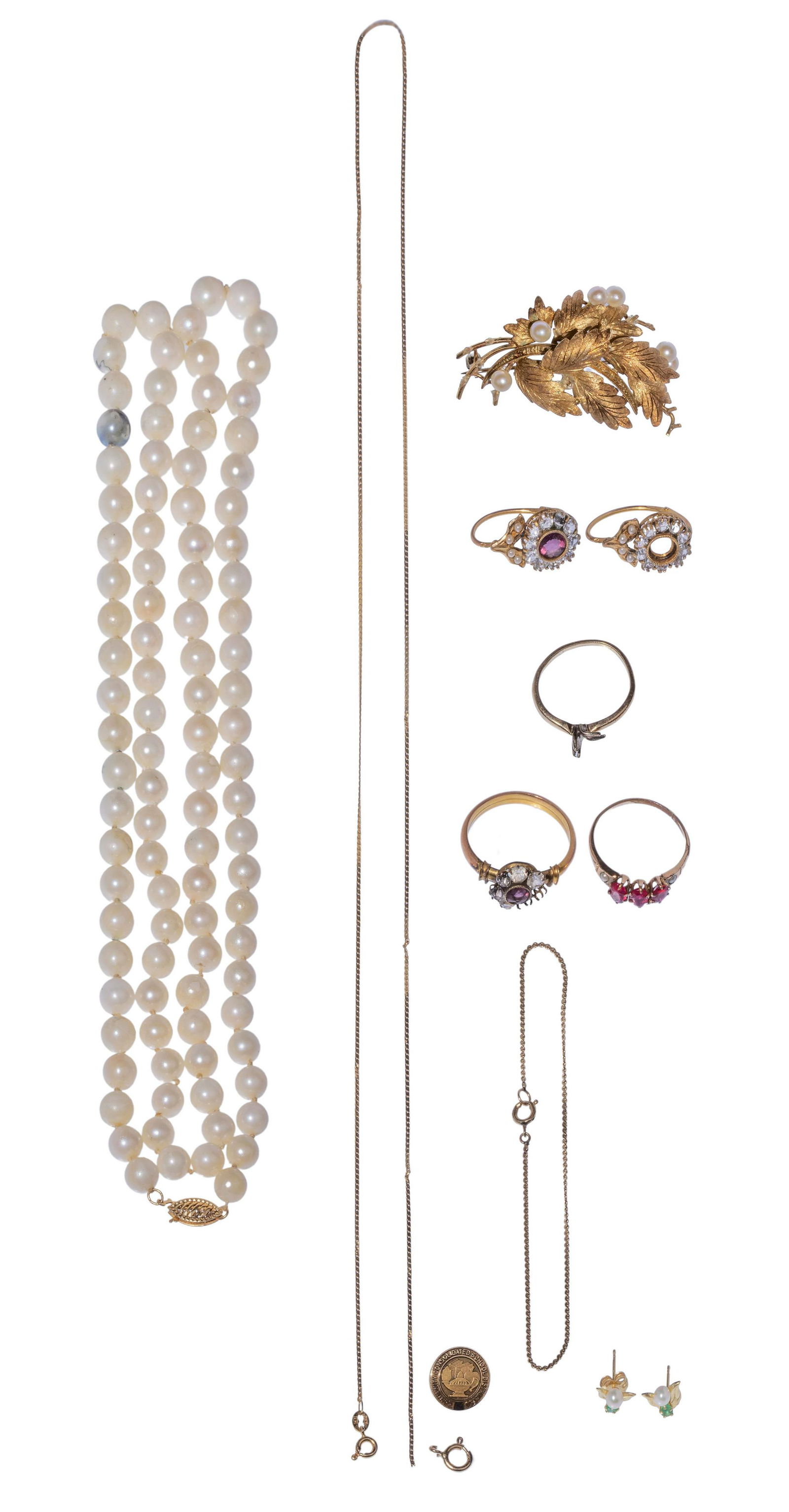 Mixed Gold Jewelry Assortment (1 of 1)