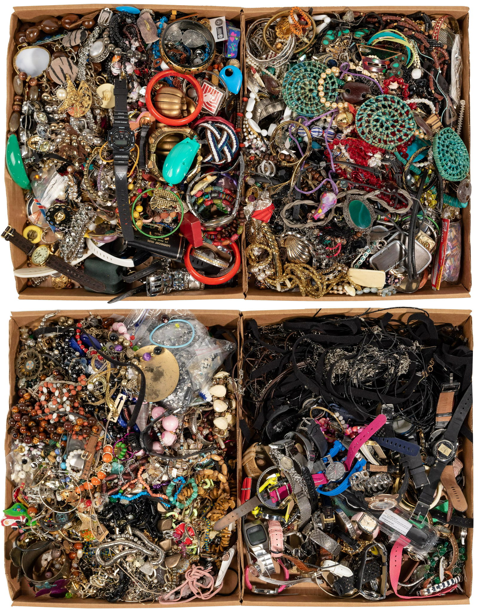 Costume Jewelry and Wristwatch Assortment (1 of 3)