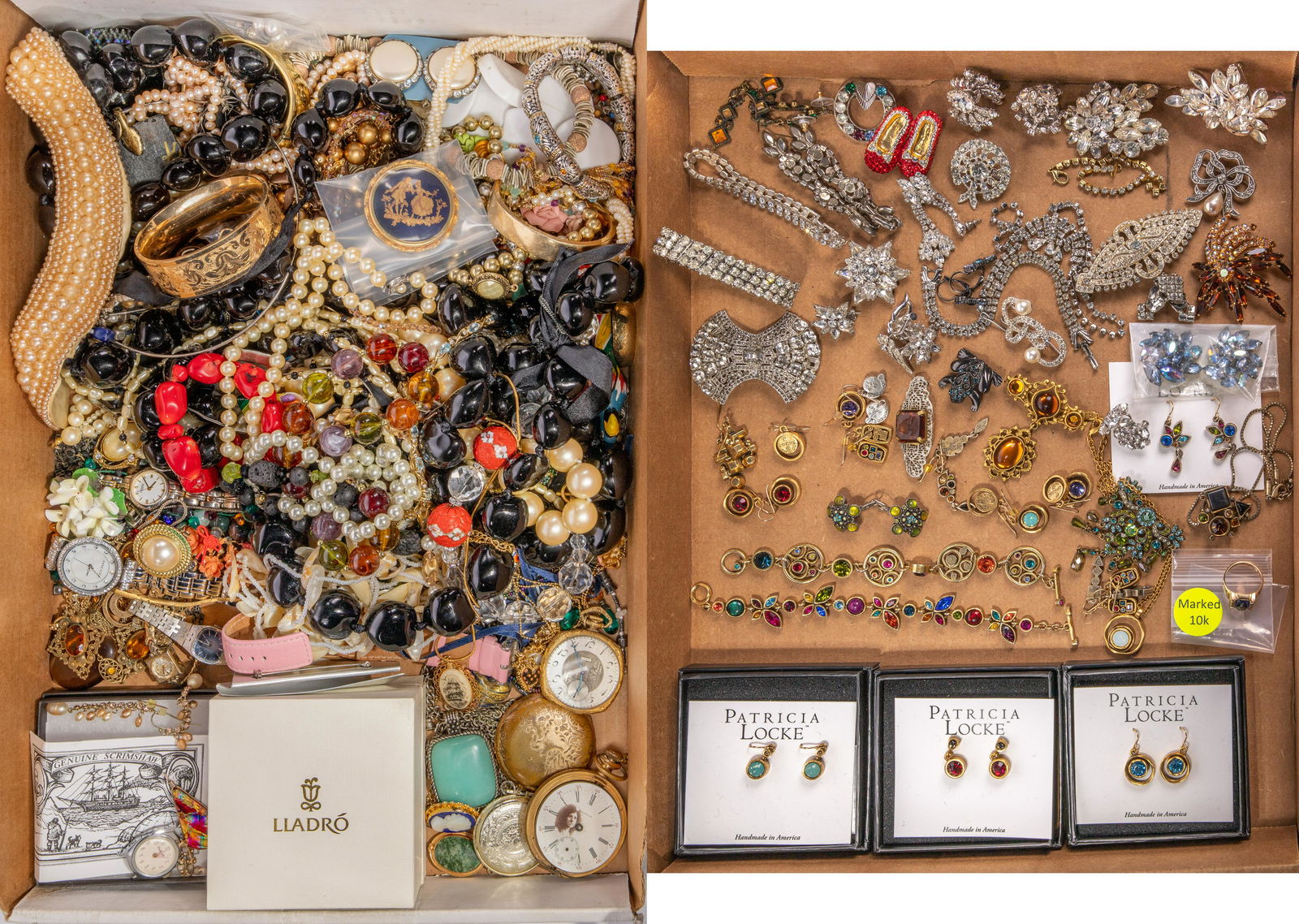 Gold, Rhinestone, Designer and Costume Jewelry Assortment (1 of 3)