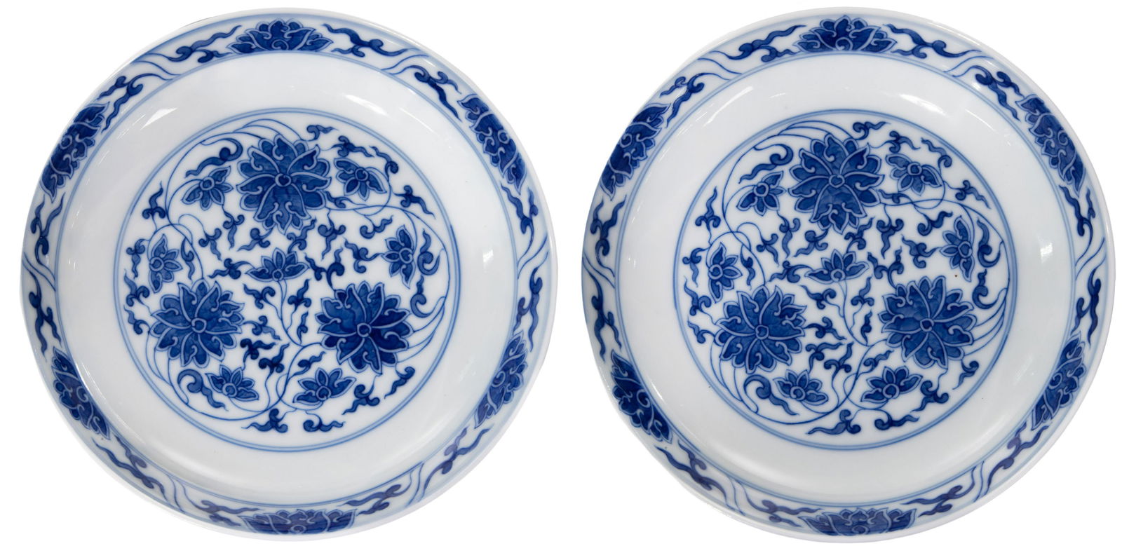 Chinese Blue and White Porcelain Dishes (1 of 5)