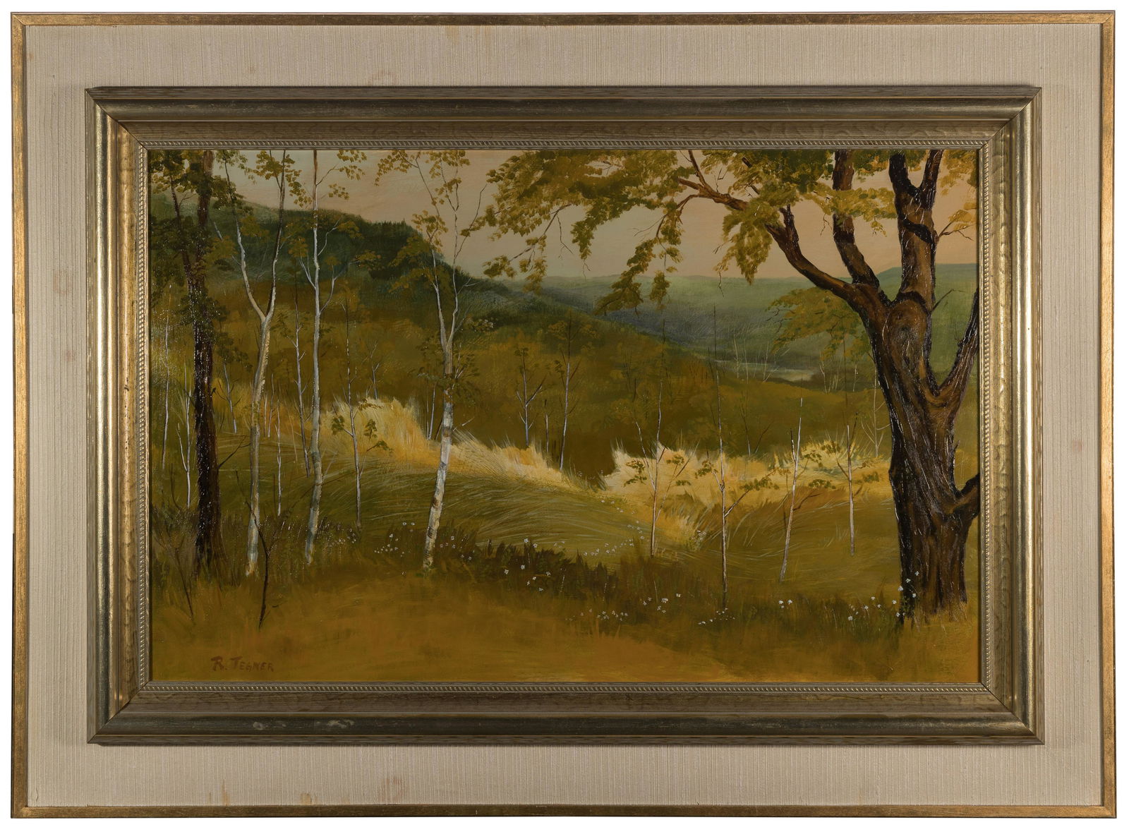 R. Tegner (Continental School, 20th Century) Oil on Board (1 of 4)