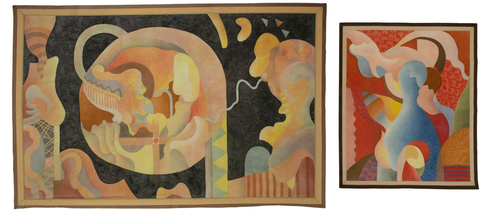 Marie Laure Ilie (French, 20th Century) Tapestry (1 of 5)