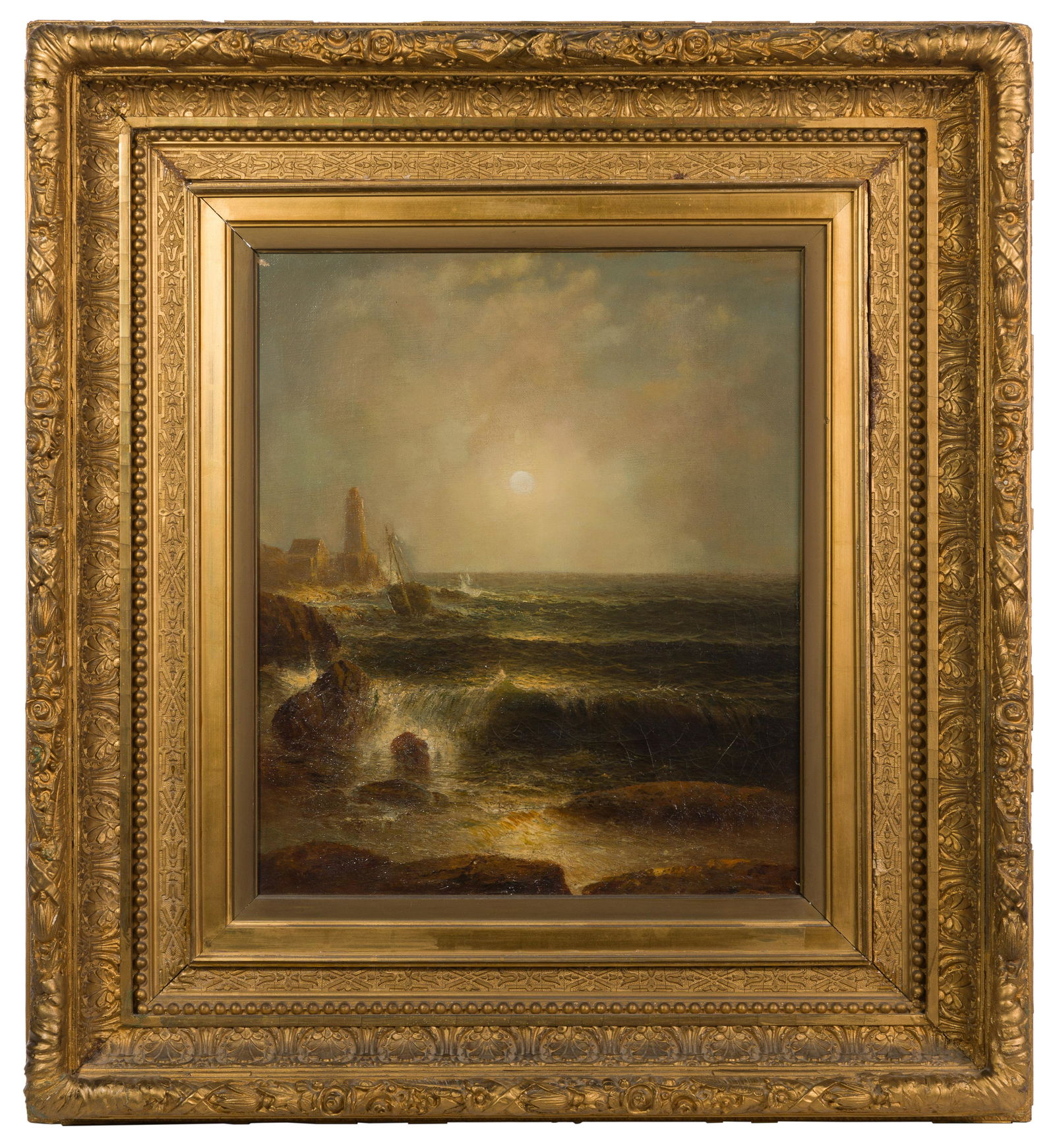 Attributed to Clarkson Stanfield (British, 1793-1867) Oil on Canvas (1 of 5)