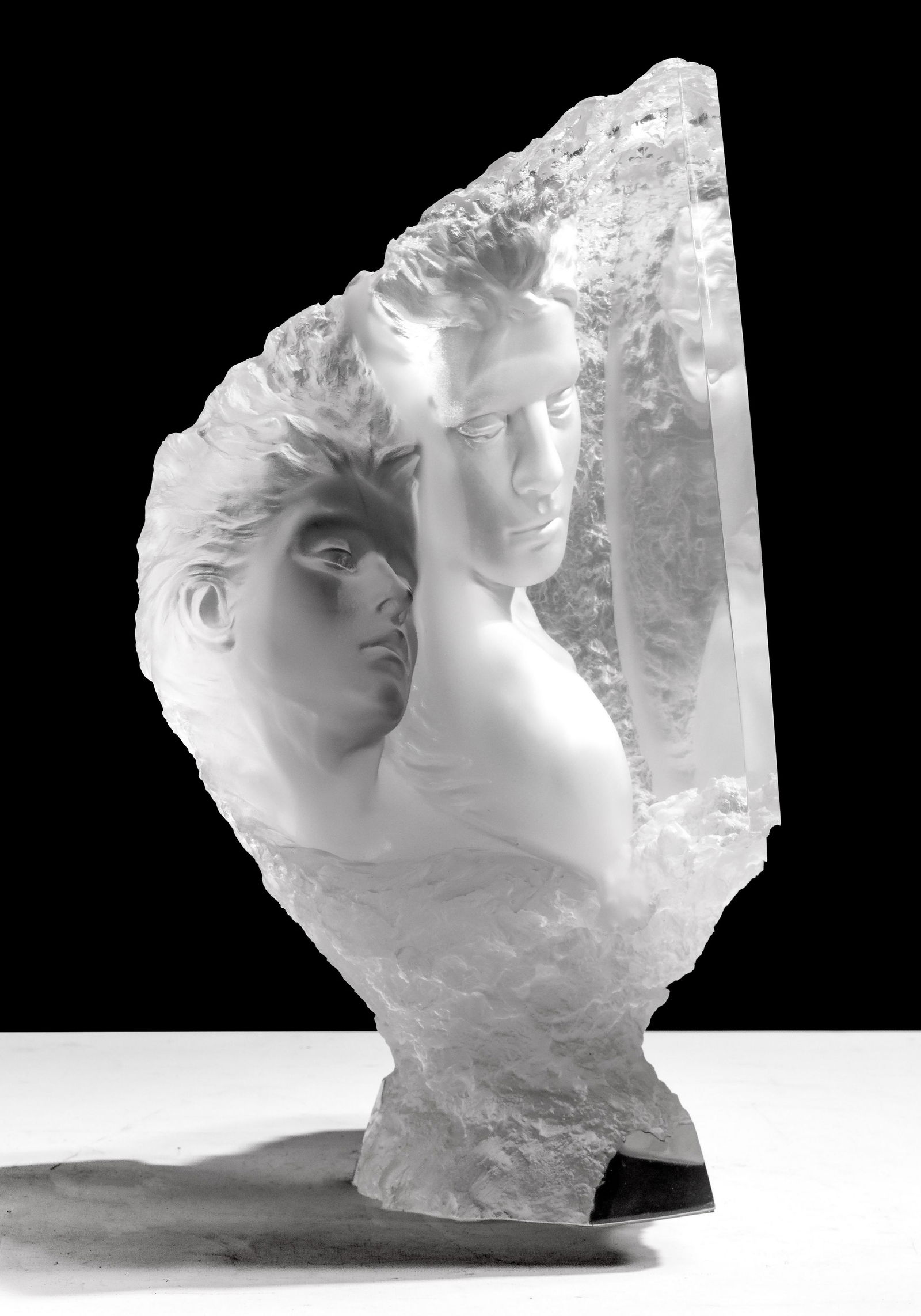 Michael Wilkinson (American, b.1949) 'Turning Point' Lucite Sculpture (1 of 5)