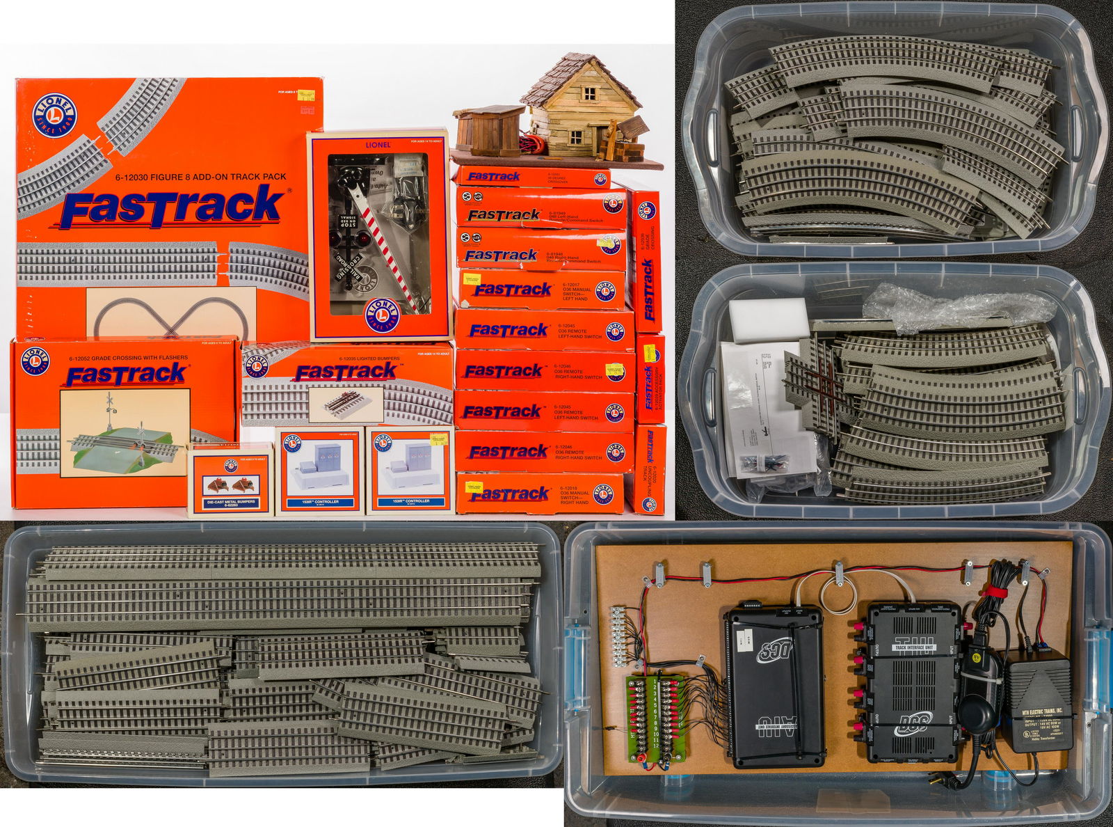 Lionel O-Gauge Model Train Track Assortment (1 of 5)