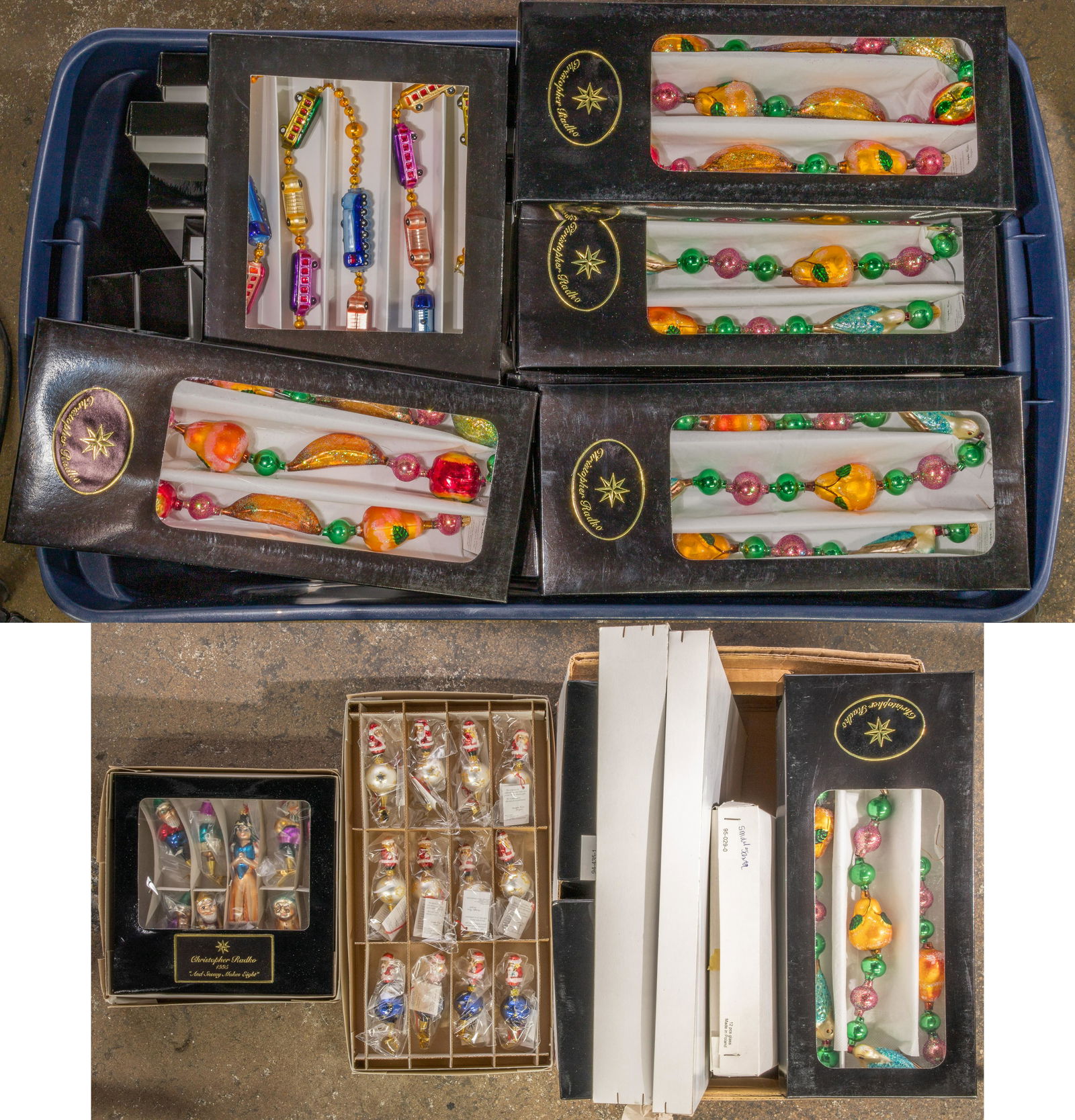 Christopher Radko Tree Topper, Clip Ornament and Strand Assortment (1 of 6)