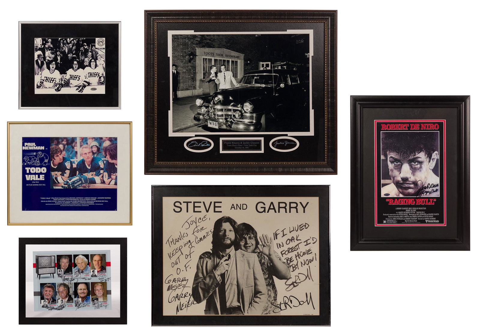 Hollywood / Celebrity Signed Display Assortment (1 of 14)