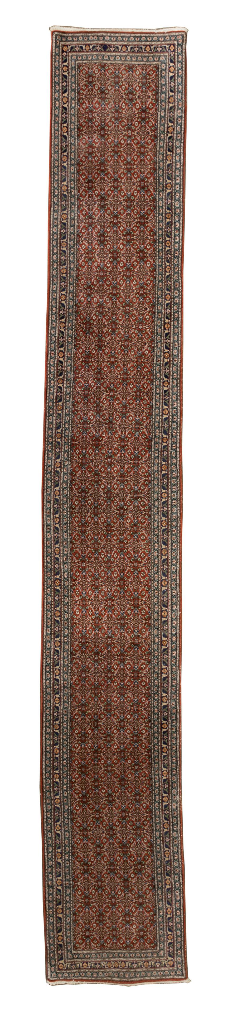 Persian Style Wool Runner Rug (1 of 9)