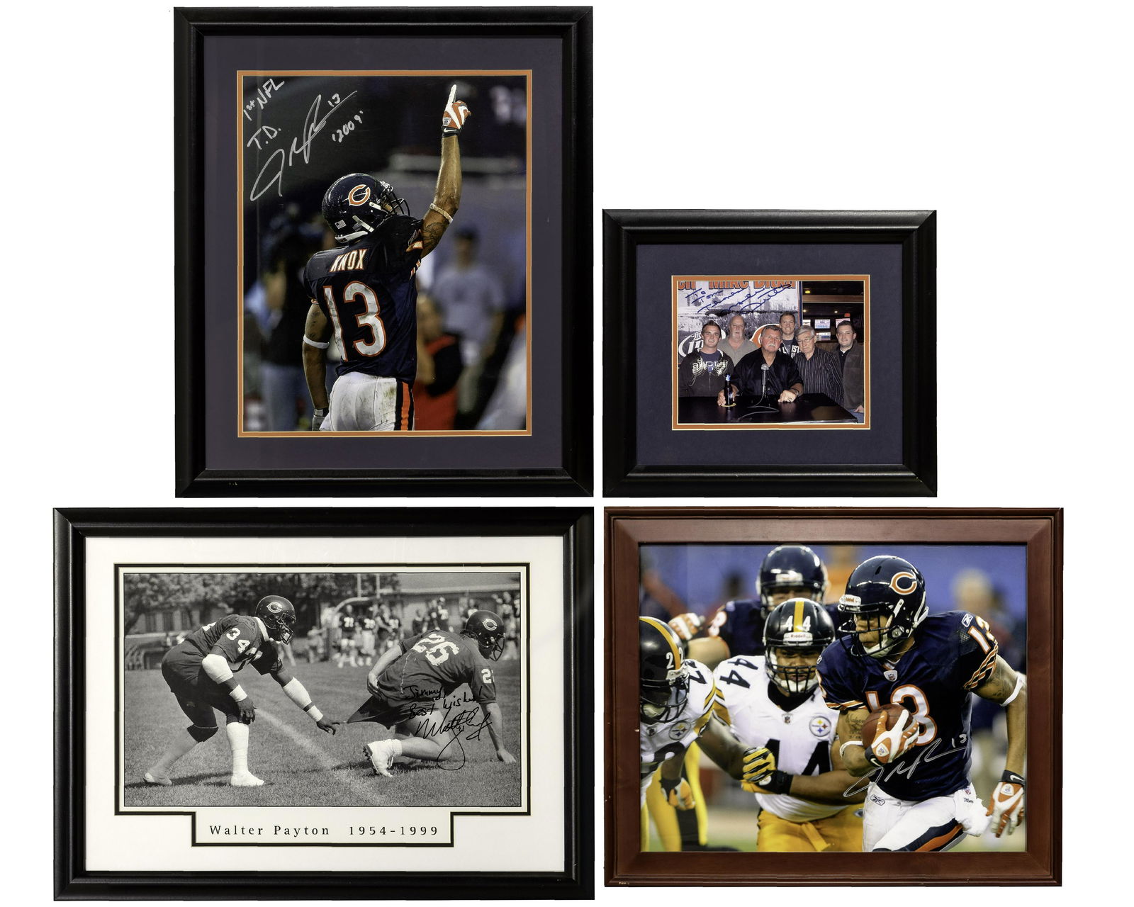 Chicago Bears Signed Photographs (1 of 7)
