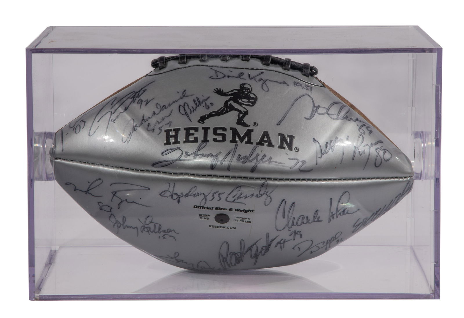 Heisman Trophy Winners Signed Football (1 of 7)