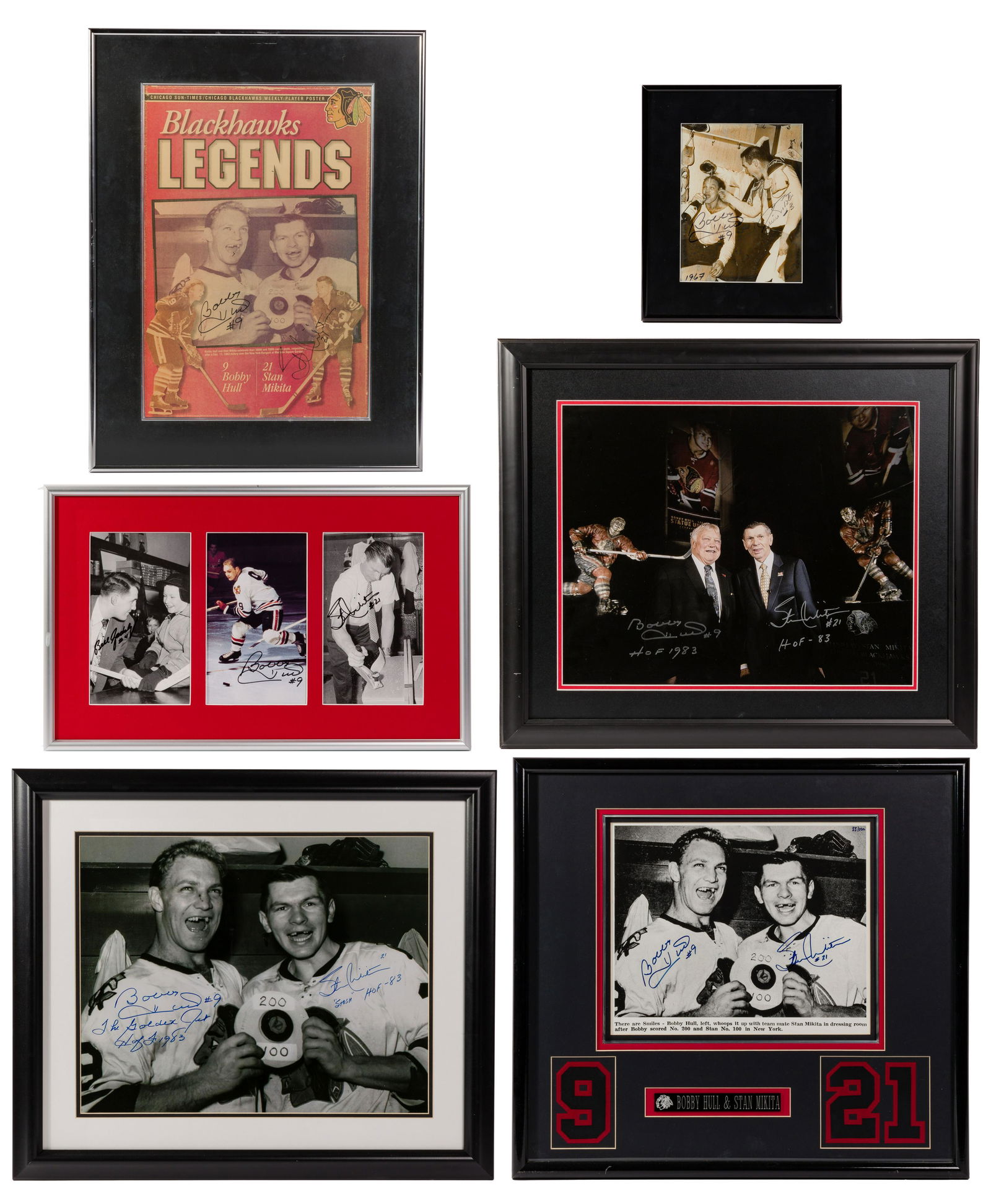 Chicago Blackhawks Signed Photograph and Poster Assortment (1 of 19)