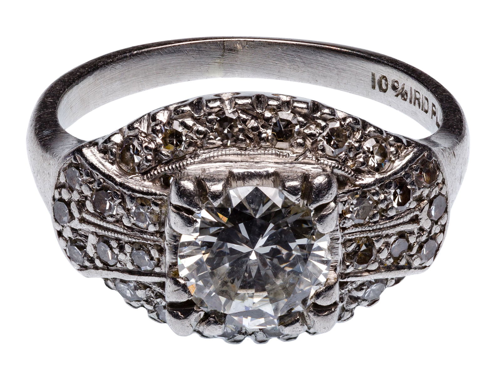 Platinum and Diamond Ring (1 of 2)