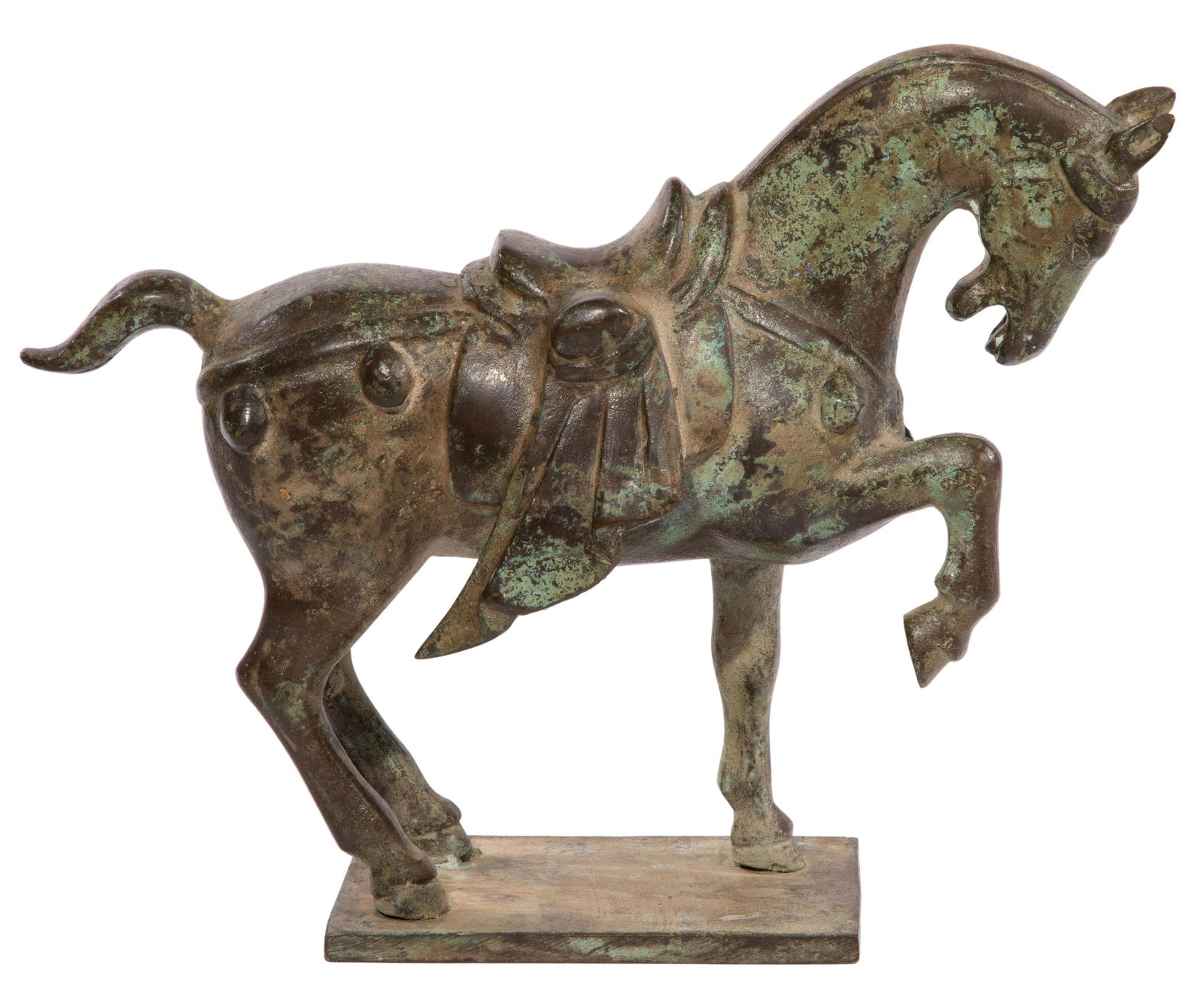Chinese Tang Style Cast Metal Horse (1 of 5)