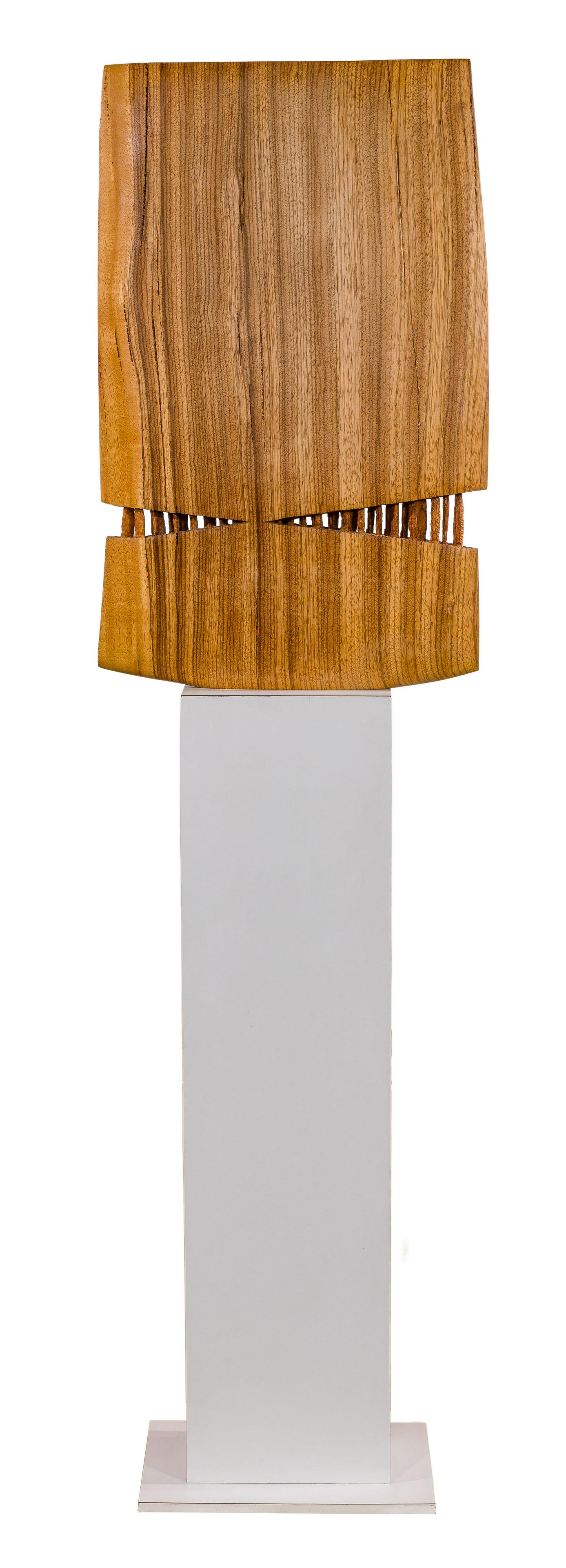 Doug Ayers (American, 20th Century) 'Flat and Wavy' Wood Sculpture (1 of 5)